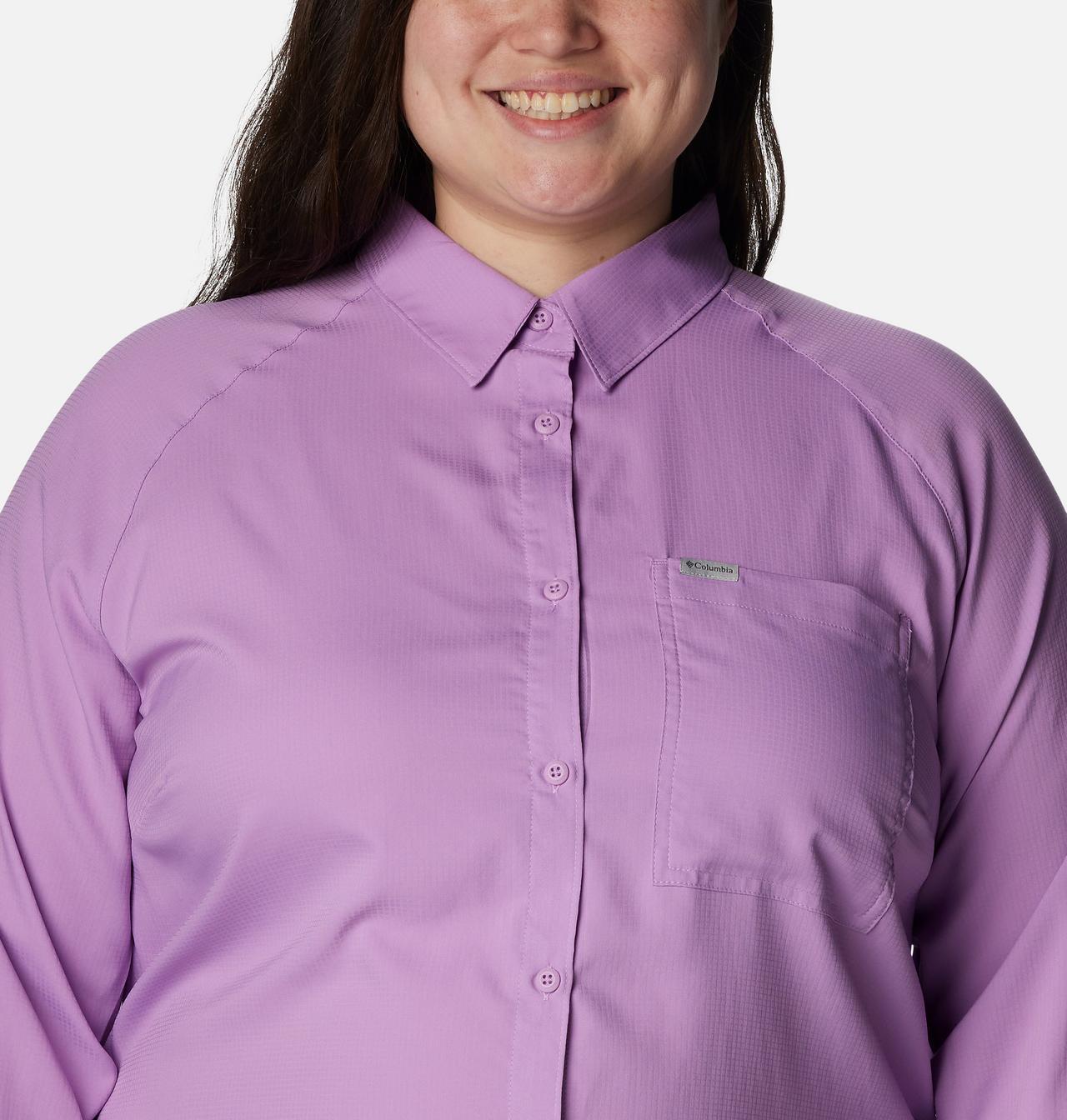 Women’s Anytime Lite™ Long Sleeve Shirt - Plus Size 4