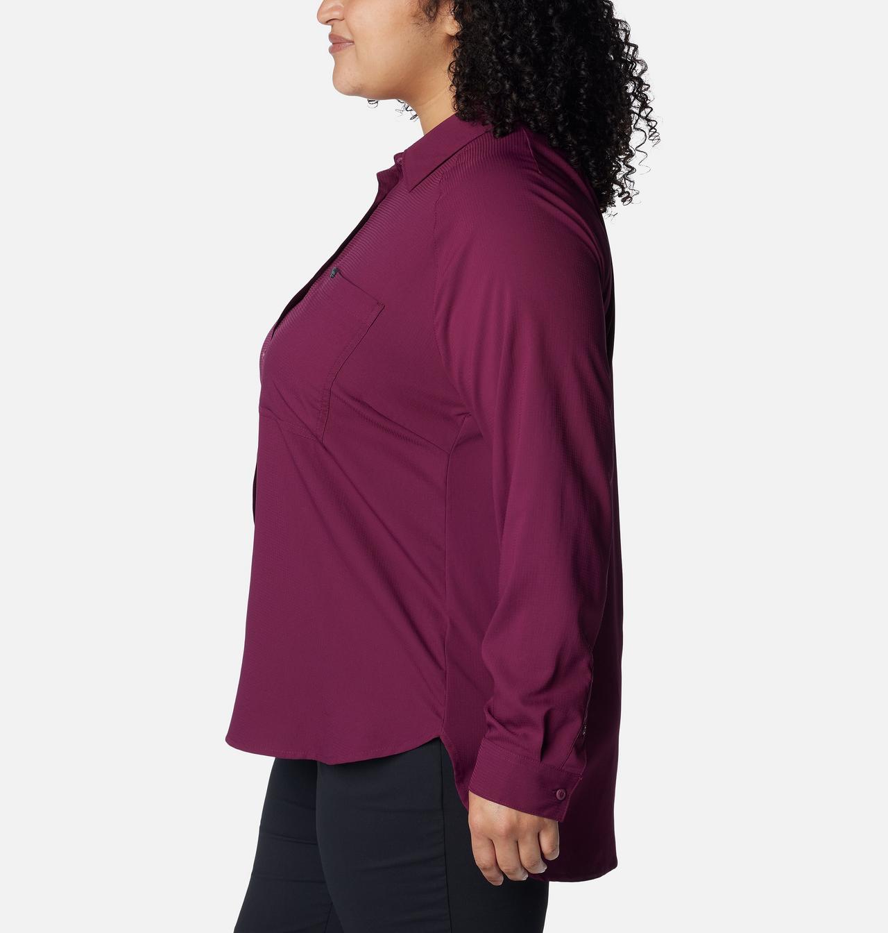 Women’s Anytime Lite™ Long Sleeve Shirt - Plus Size 3