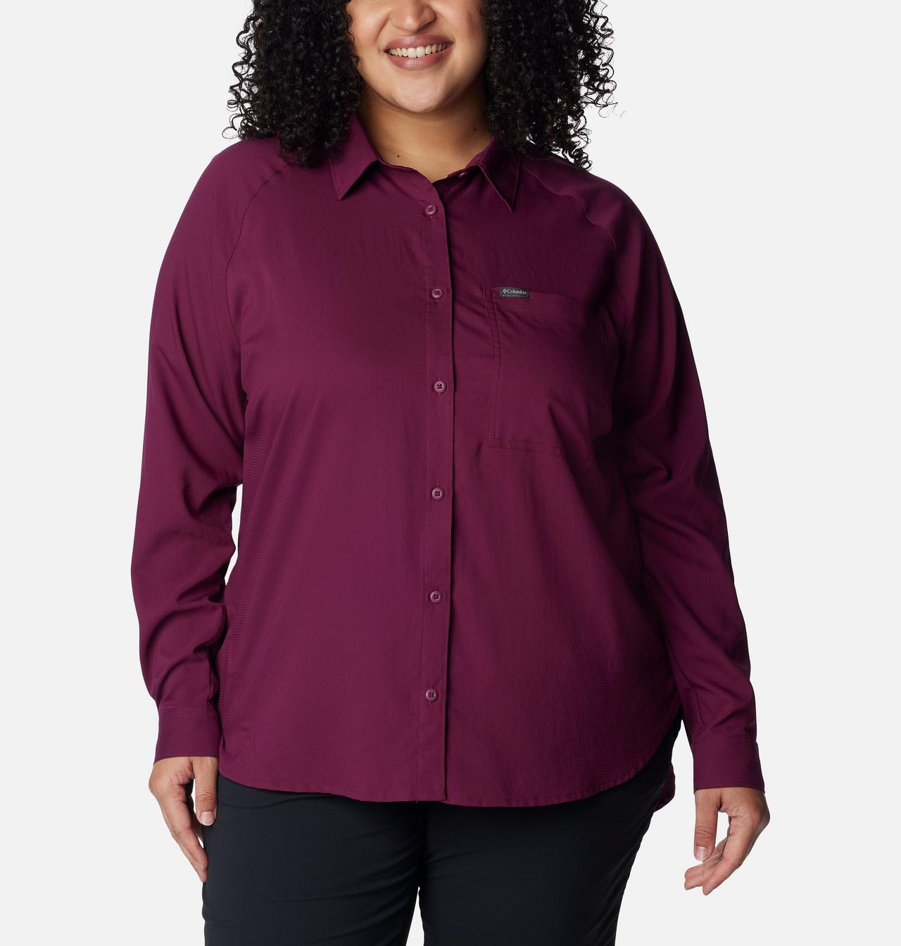 Women’s Anytime Lite™ Long Sleeve Shirt - Plus Size 1