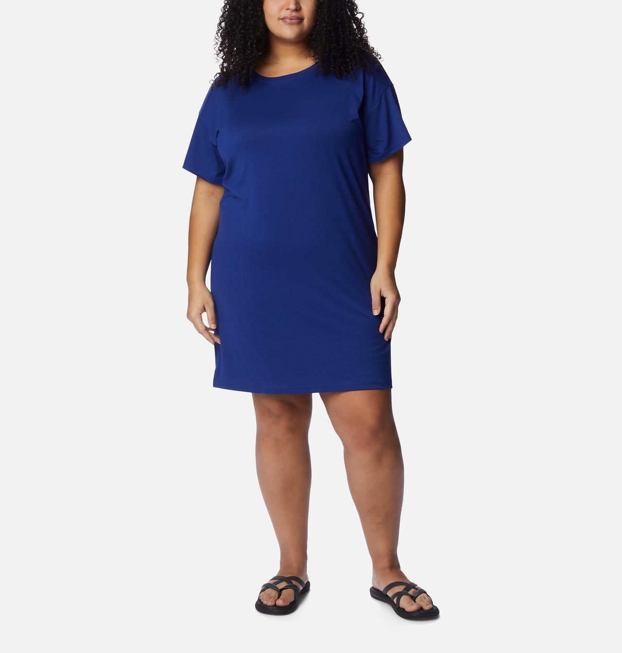 Women's Anytime™ Knit Tee Dress - Plus Size 1