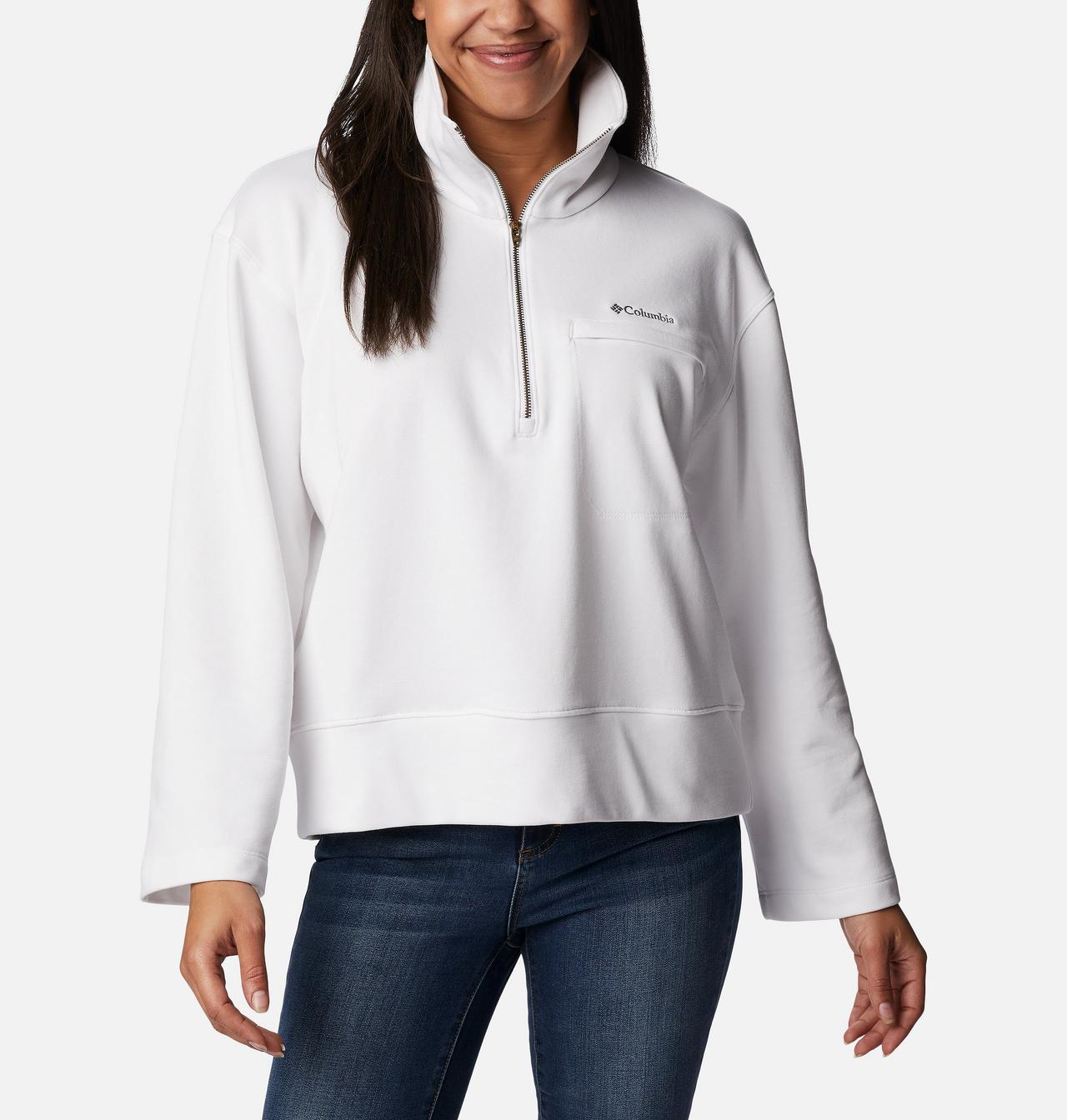 Women's Columbia Lodge™ French Terry Pullover 1