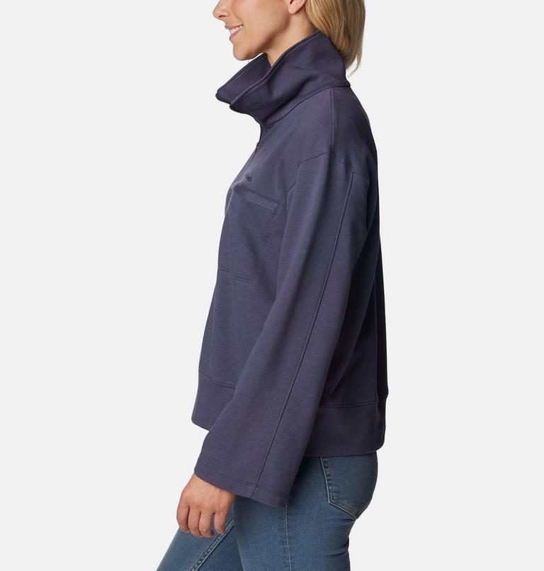 Columbia Lodge French Terry Pullover | 466 | M, Color: Nocturnal, Dark Nocturnal Logo, image 3