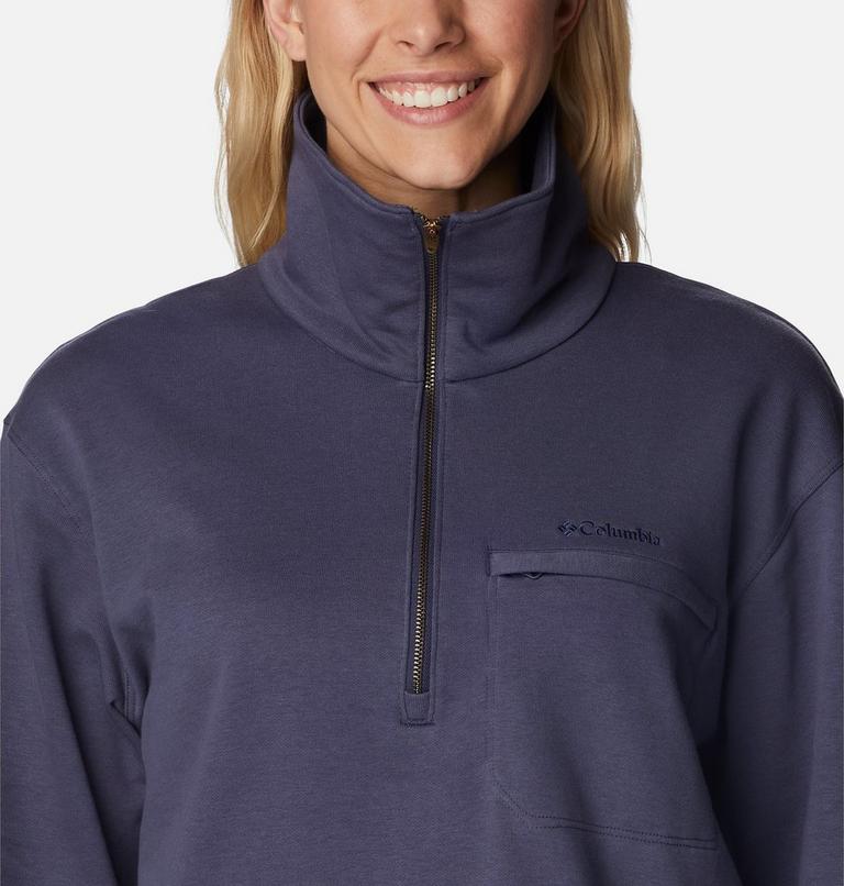 Columbia Lodge French Terry Pullover | 466 | M, Color: Nocturnal, Dark Nocturnal Logo, image 4