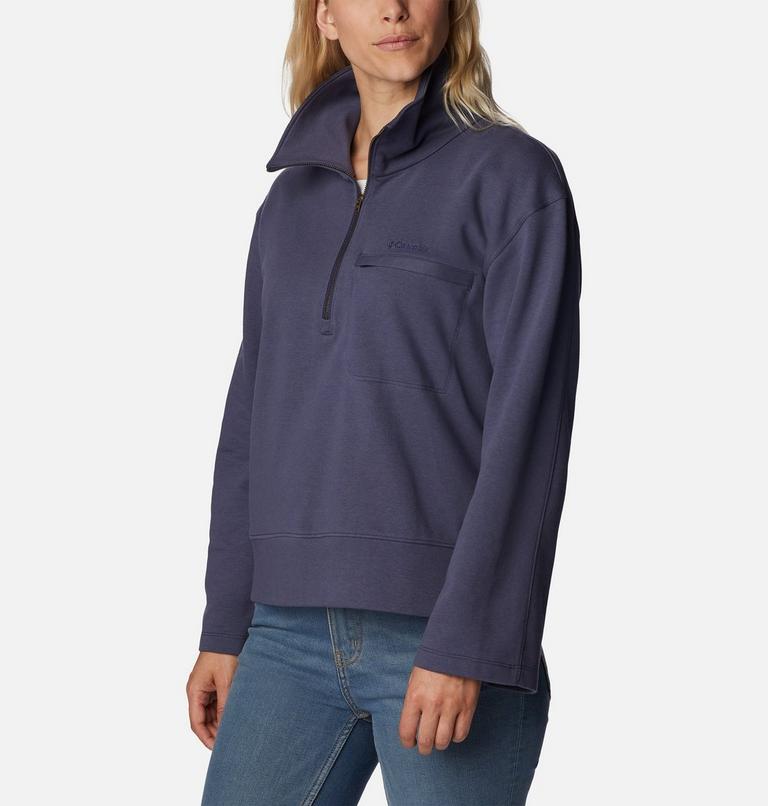 Columbia Lodge French Terry Pullover | 466 | M, Color: Nocturnal, Dark Nocturnal Logo, image 5