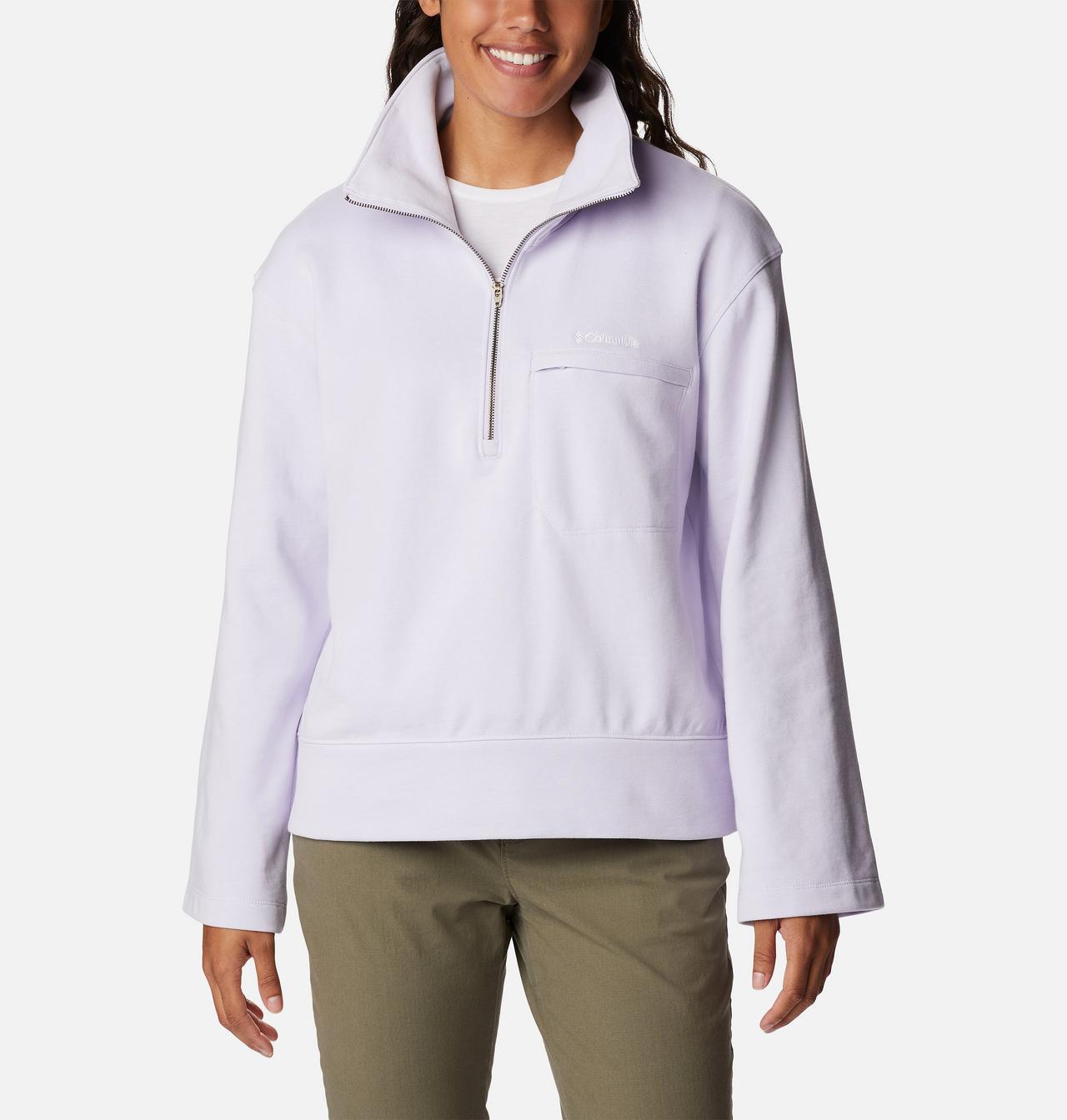 Women's Columbia Lodge™ French Terry Pullover 1