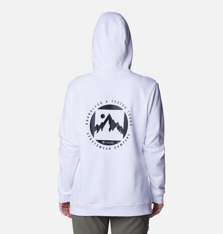 Columbia Logo II Hoodie | 100 | XXL, Color: White, Boundless, image 2