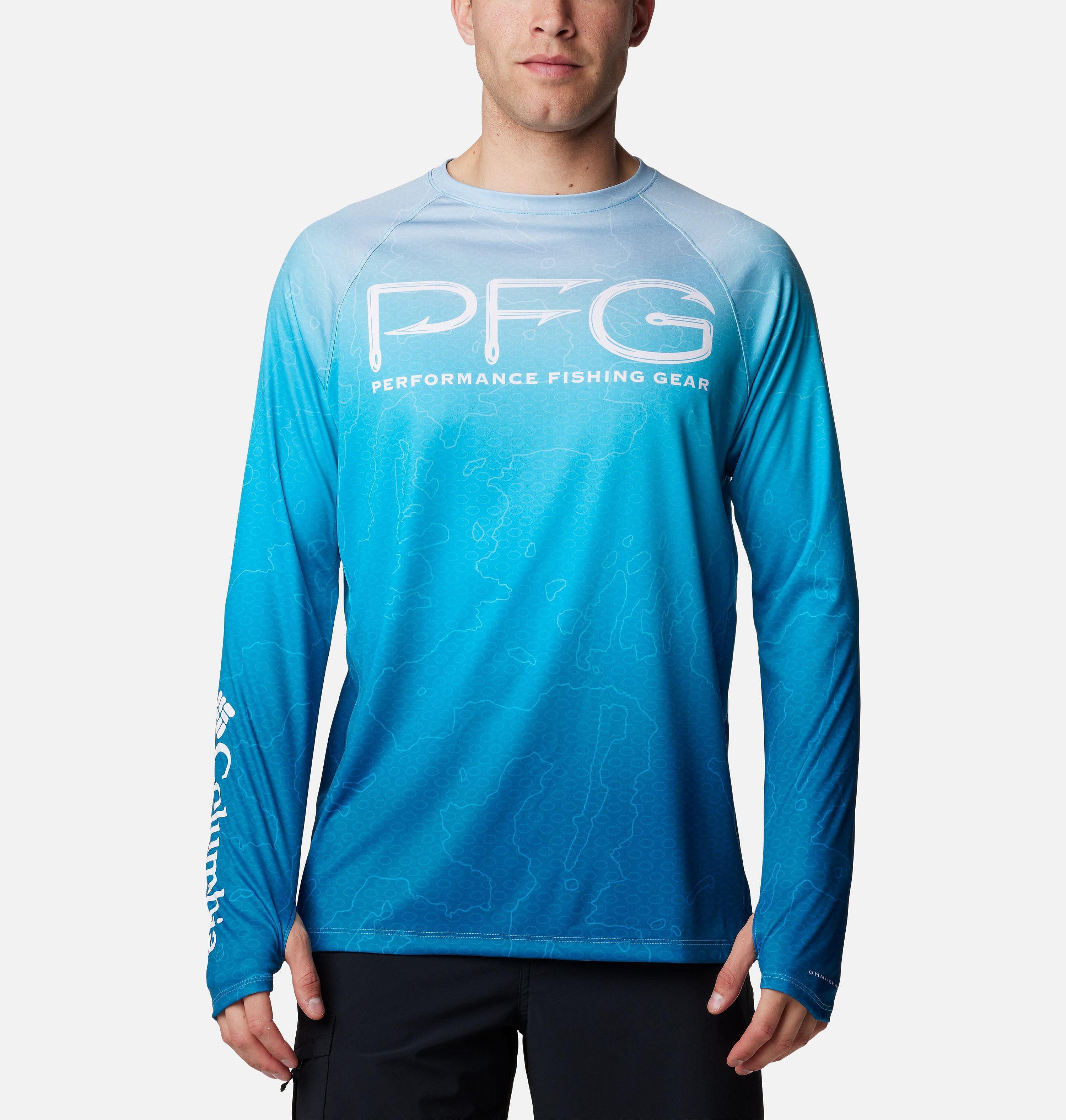 Men's PFG Super Terminal Tackle Vent Long Sleeve Shirt 1