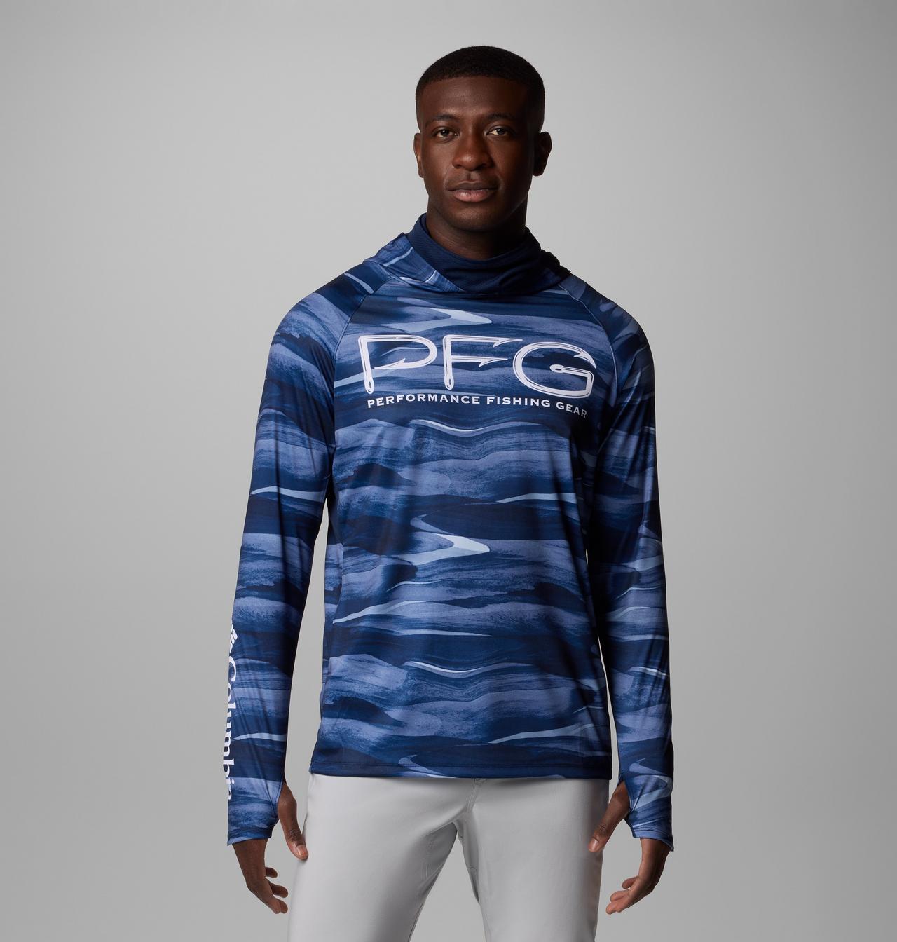 Men's PFG Super Terminal Tackle™ Vent Hoodie | 464 | M 1