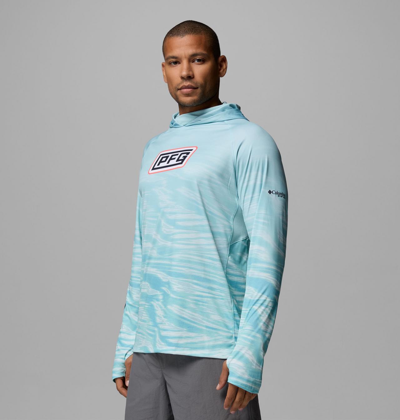 Men's PFG Super Terminal Tackle™ Vent Hoodie | 482 | XS 4