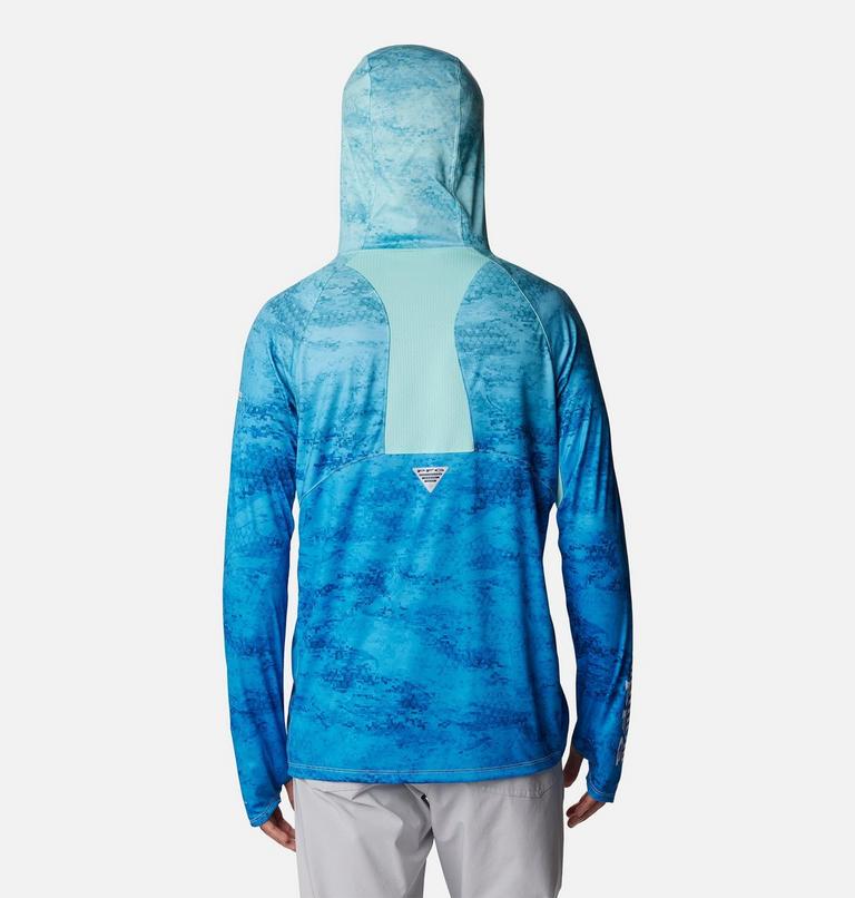 Super Terminal Tackle Vent Hoodie | 499 | XS, Color: Gulf Stream PFG Camo Gradient, image 2