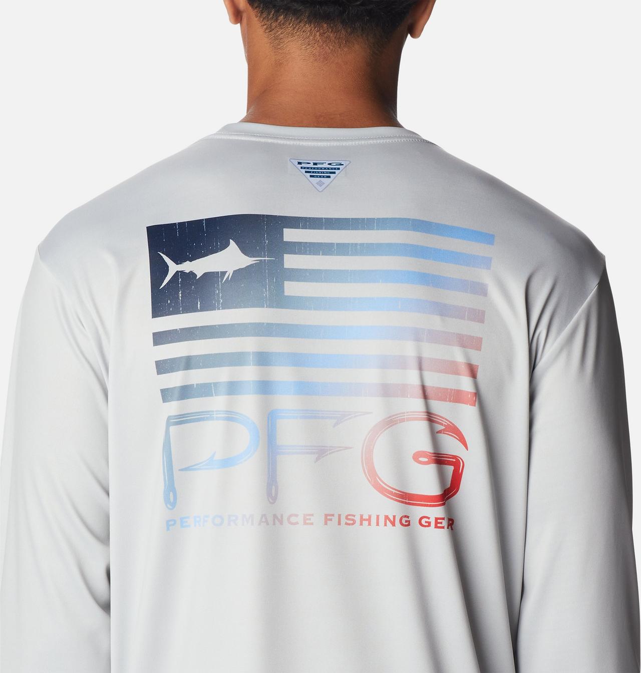 Men's PFG Terminal Tackle™ Fish Star Long Sleeve Shirt 5
