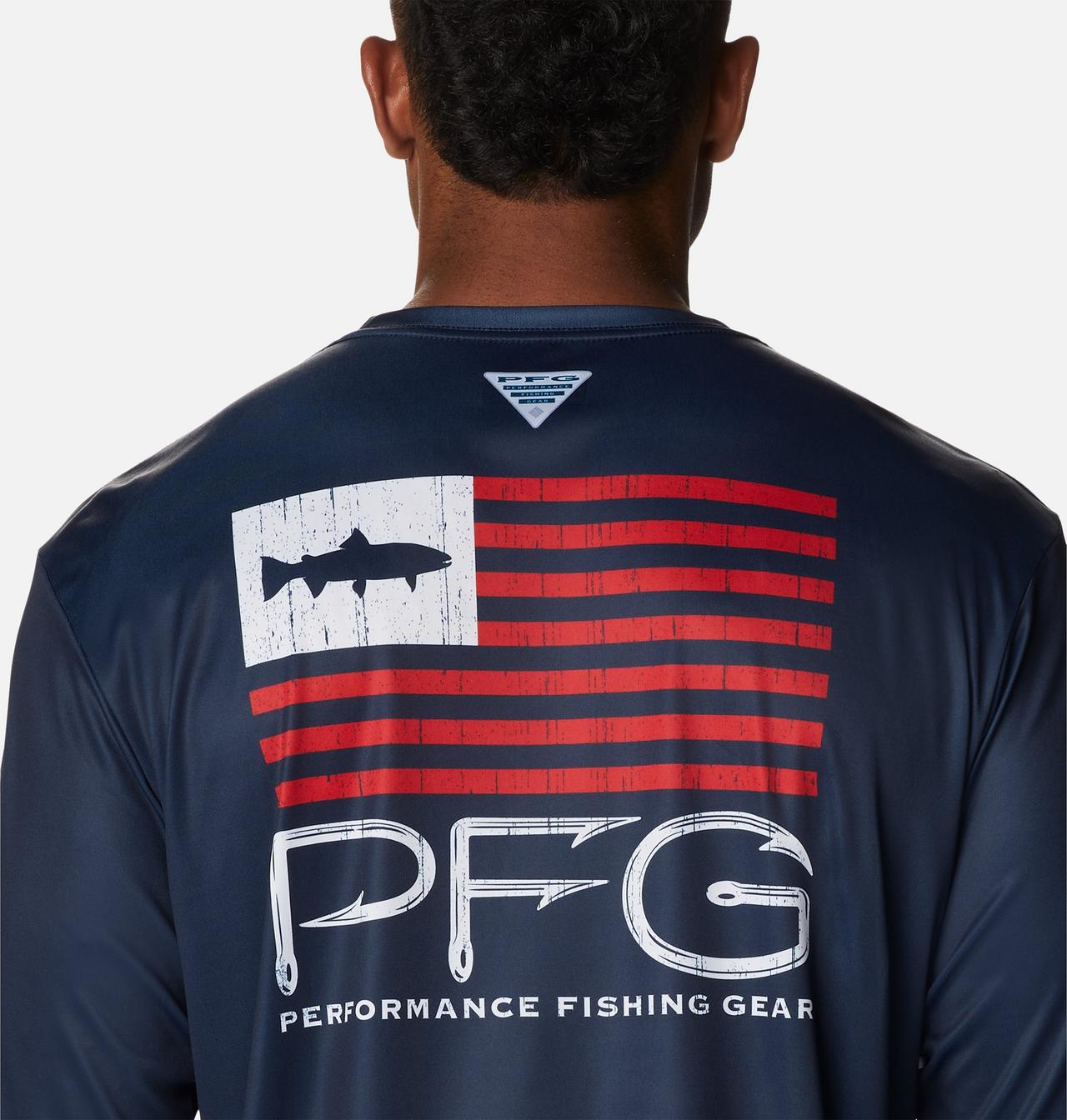 Men's PFG Terminal Tackle™ Fish Star Long Sleeve Shirt 5