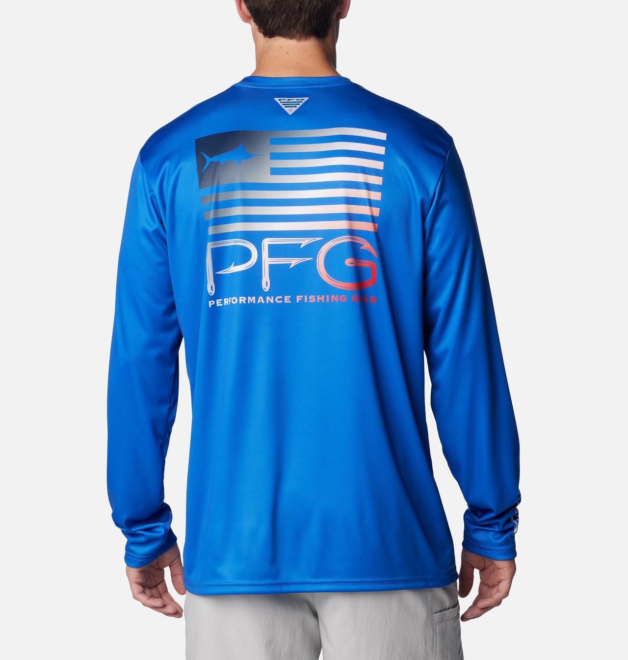 Men's PFG Terminal Tackle™ Fish Star Long Sleeve Shirt 1