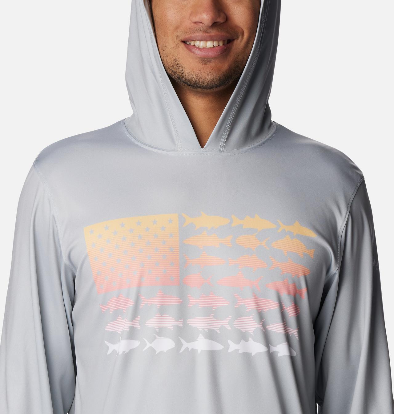 Men's PFG Terminal Tackle™ Fish Flag Hoodie 4