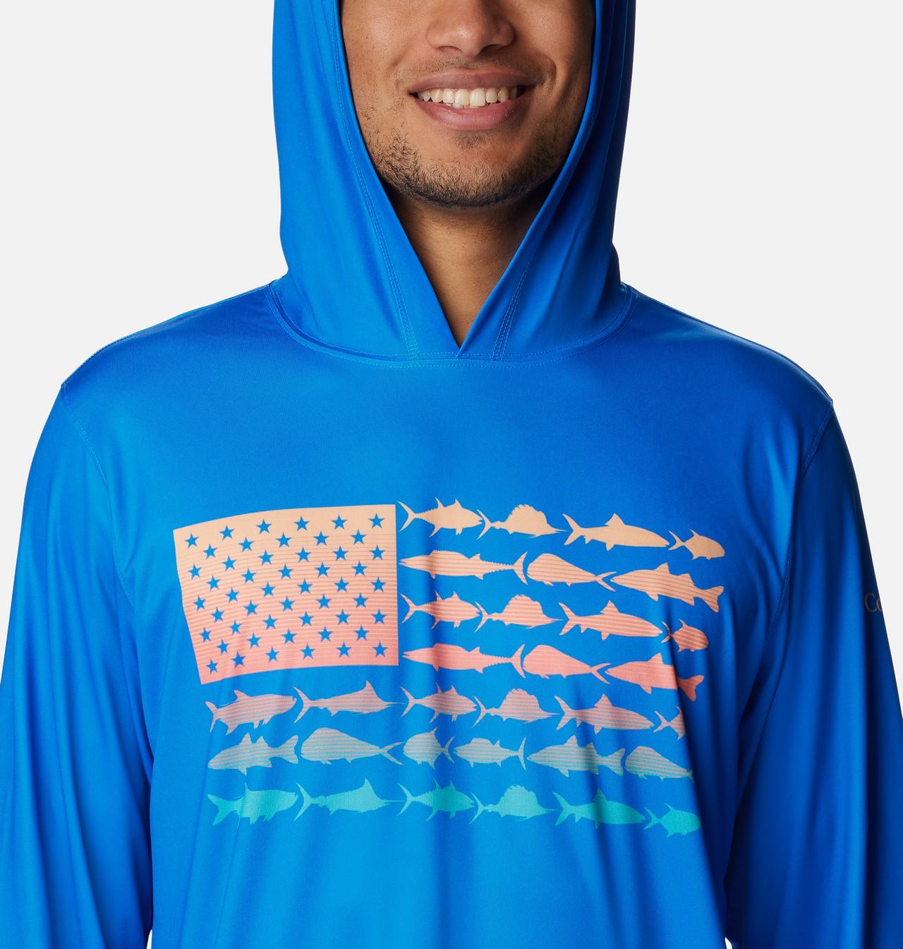 Men's PFG Terminal Tackle™ Fish Flag Hoodie 4
