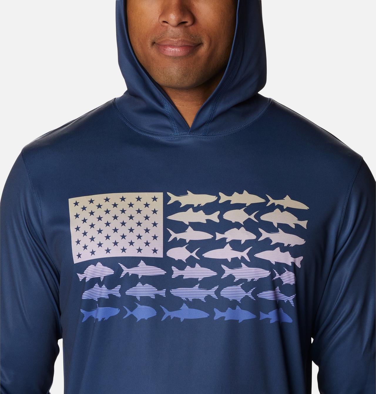 Men's PFG Terminal Tackle™ Fish Flag Hoodie 4