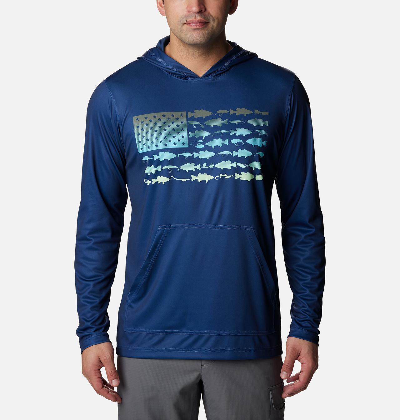 Men's PFG Terminal Tackle™ Fish Flag Hoodie 1