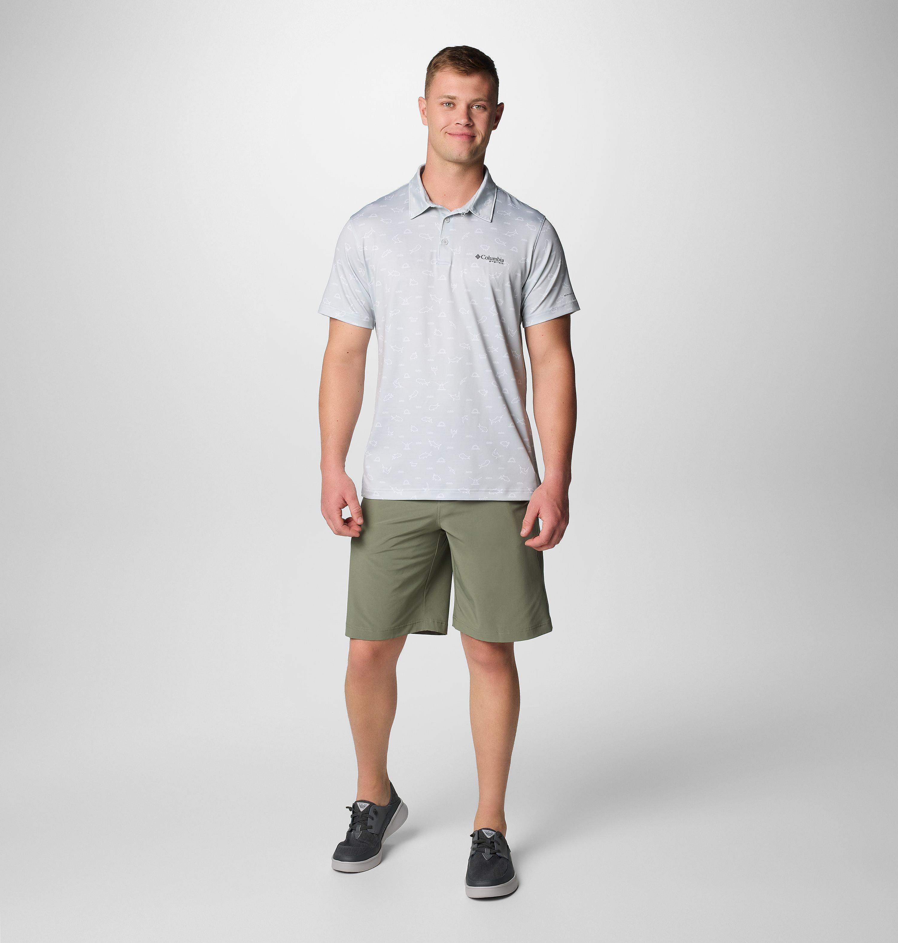 Men's PFG Super Slack Tide Stretch Polo 3