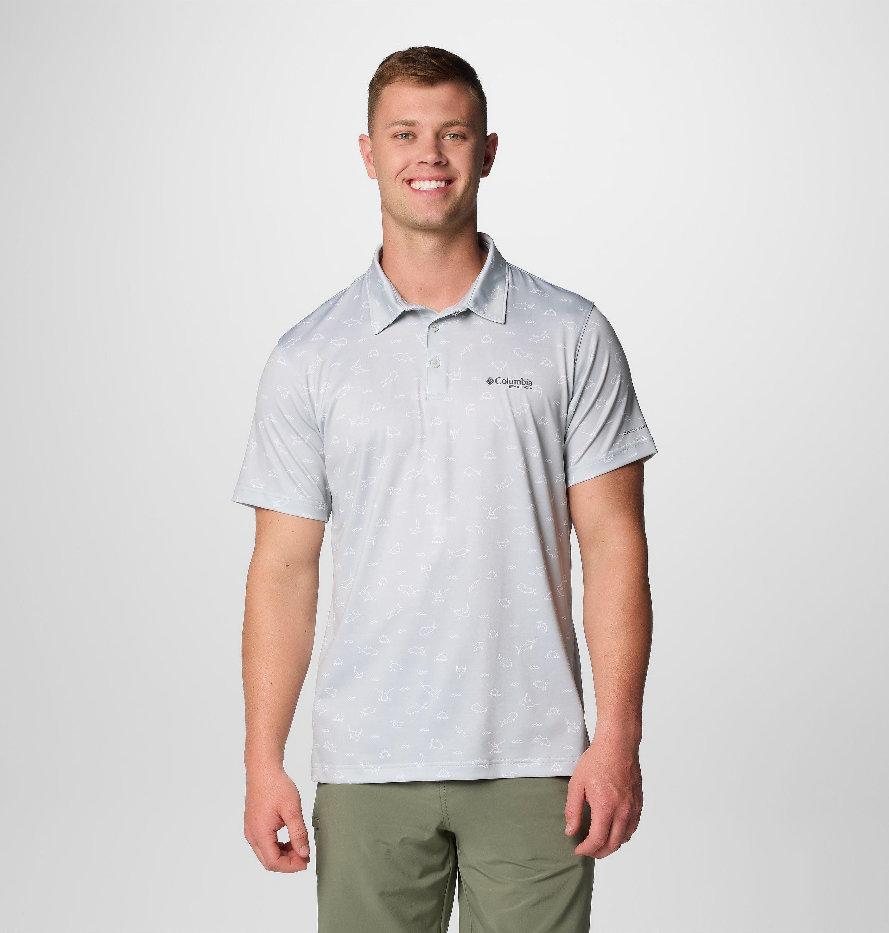 Men's PFG Super Slack Tide Stretch Polo 1