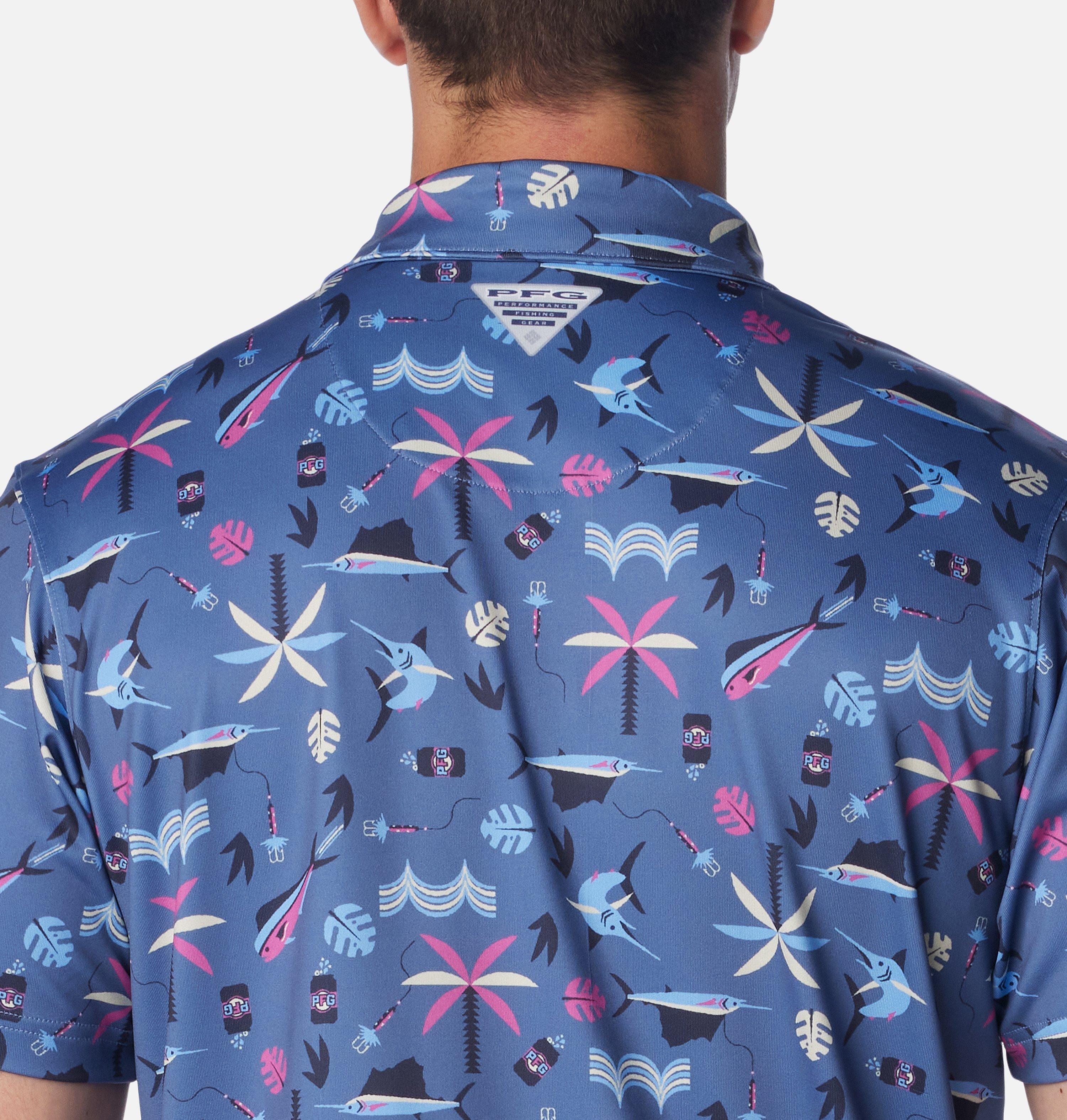 Men's PFG Super Slack Tide Stretch Polo 5