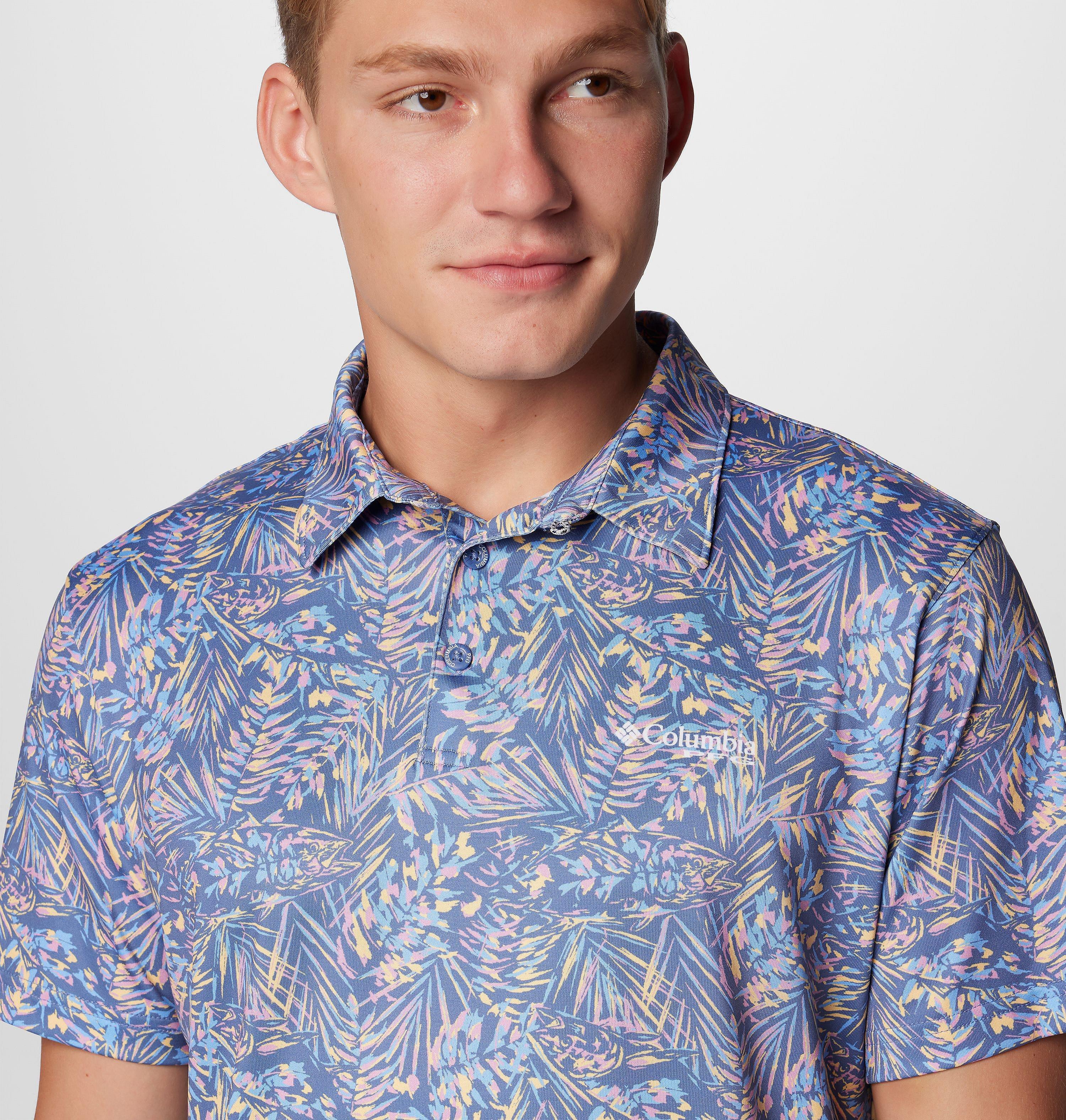 Men's PFG Super Slack Tide Stretch Polo 5