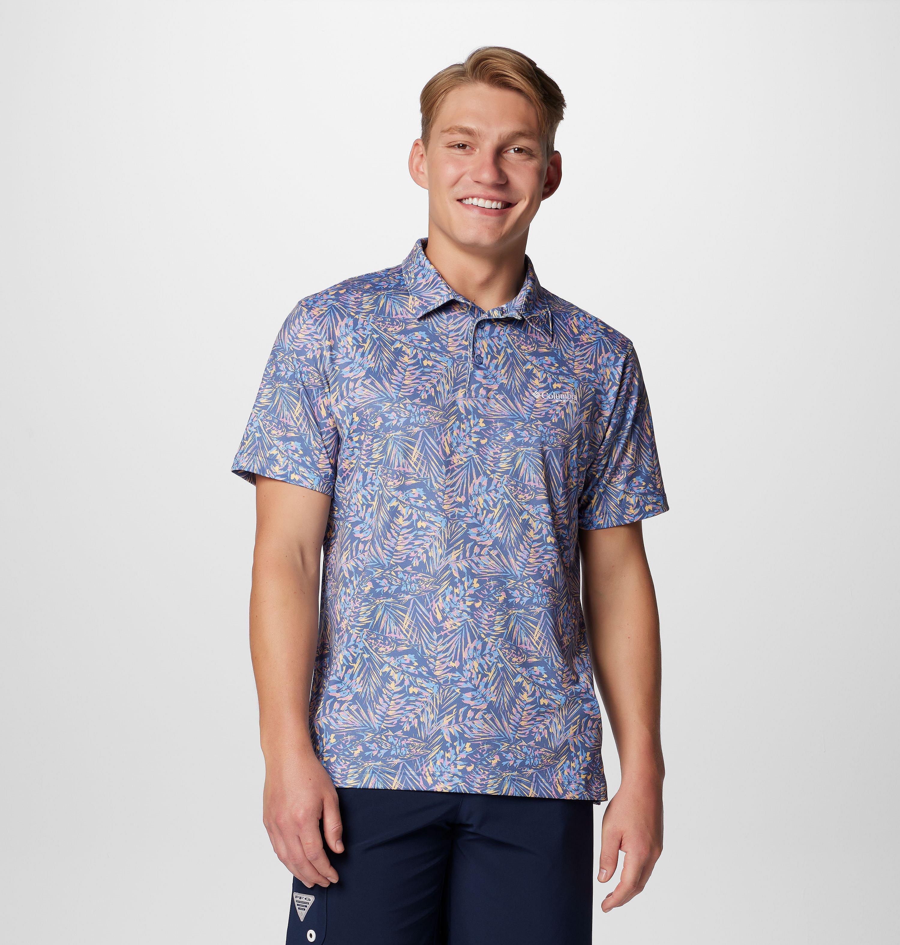 Men's PFG Super Slack Tide Stretch Polo 1