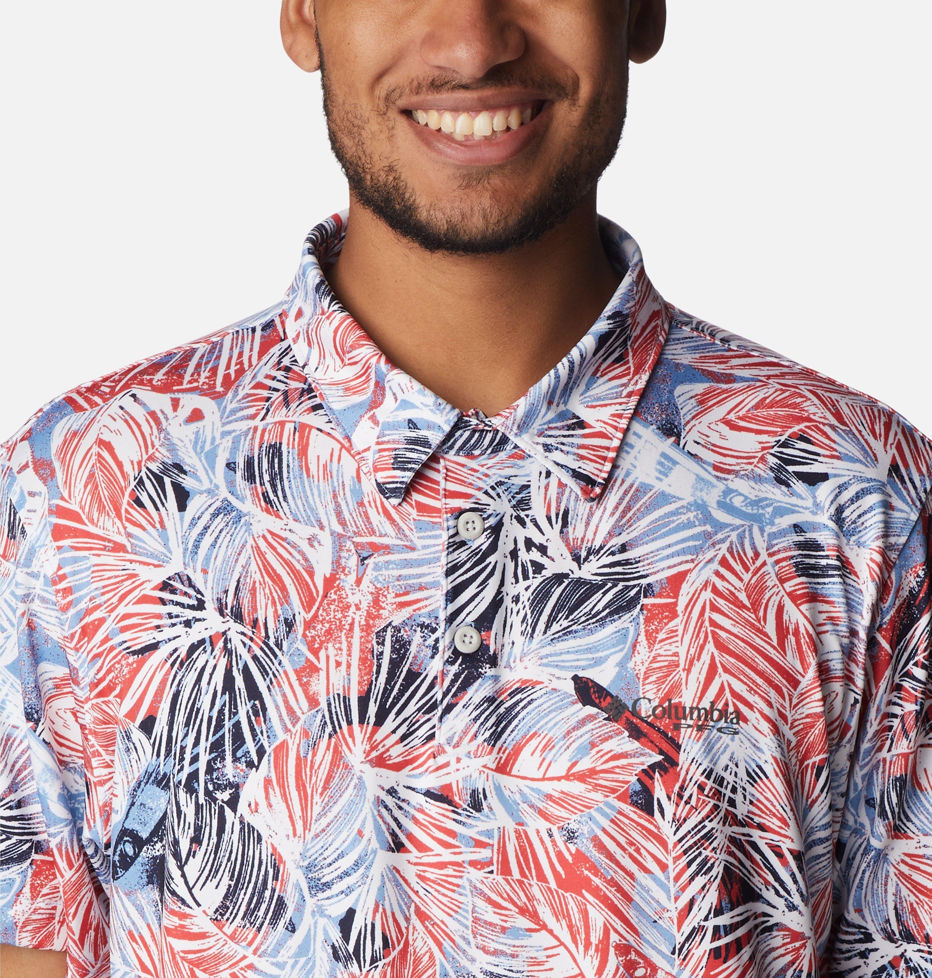 Men's PFG Super Slack Tide Stretch Polo 4