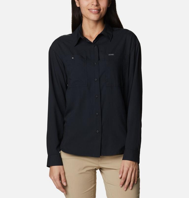 Women's Silver Ridge Utility Technical Shirt, Color: Black, image 1