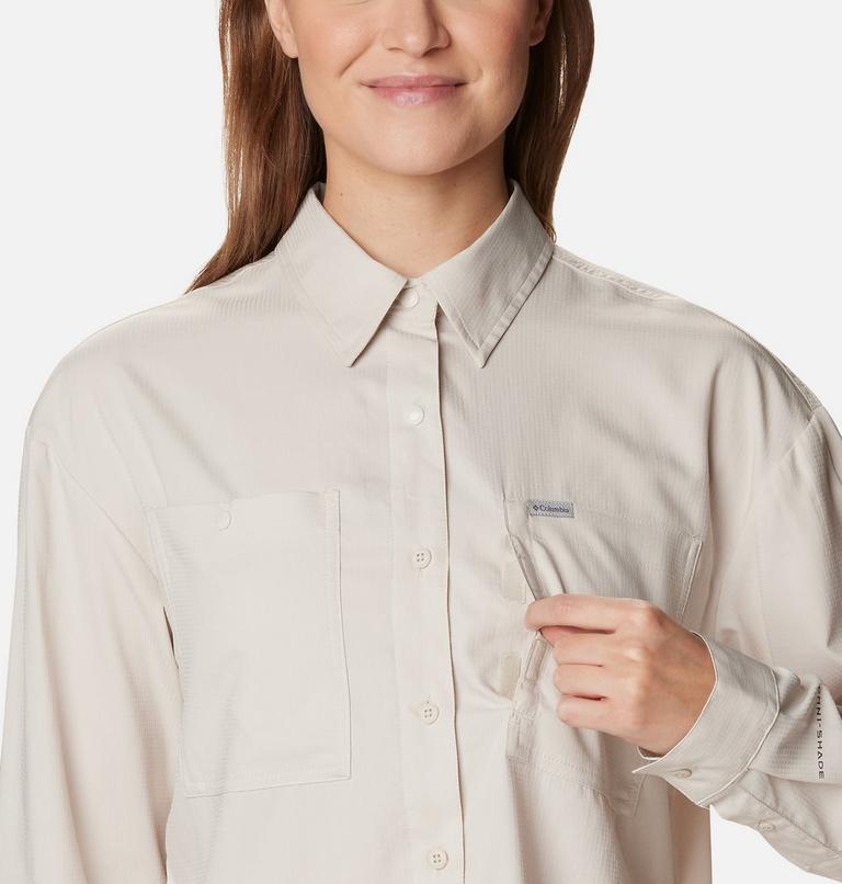 Women's Silver Ridge Utility Technical Shirt, Color: Dark Stone, image 4