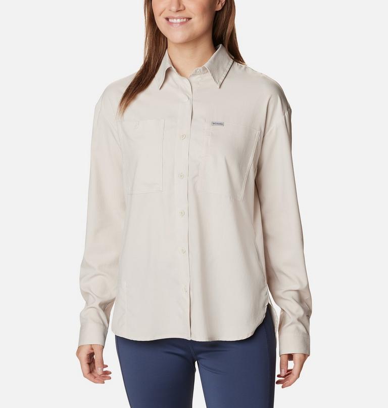 Women's Silver Ridge Utility Technical Shirt, Color: Dark Stone, image 1