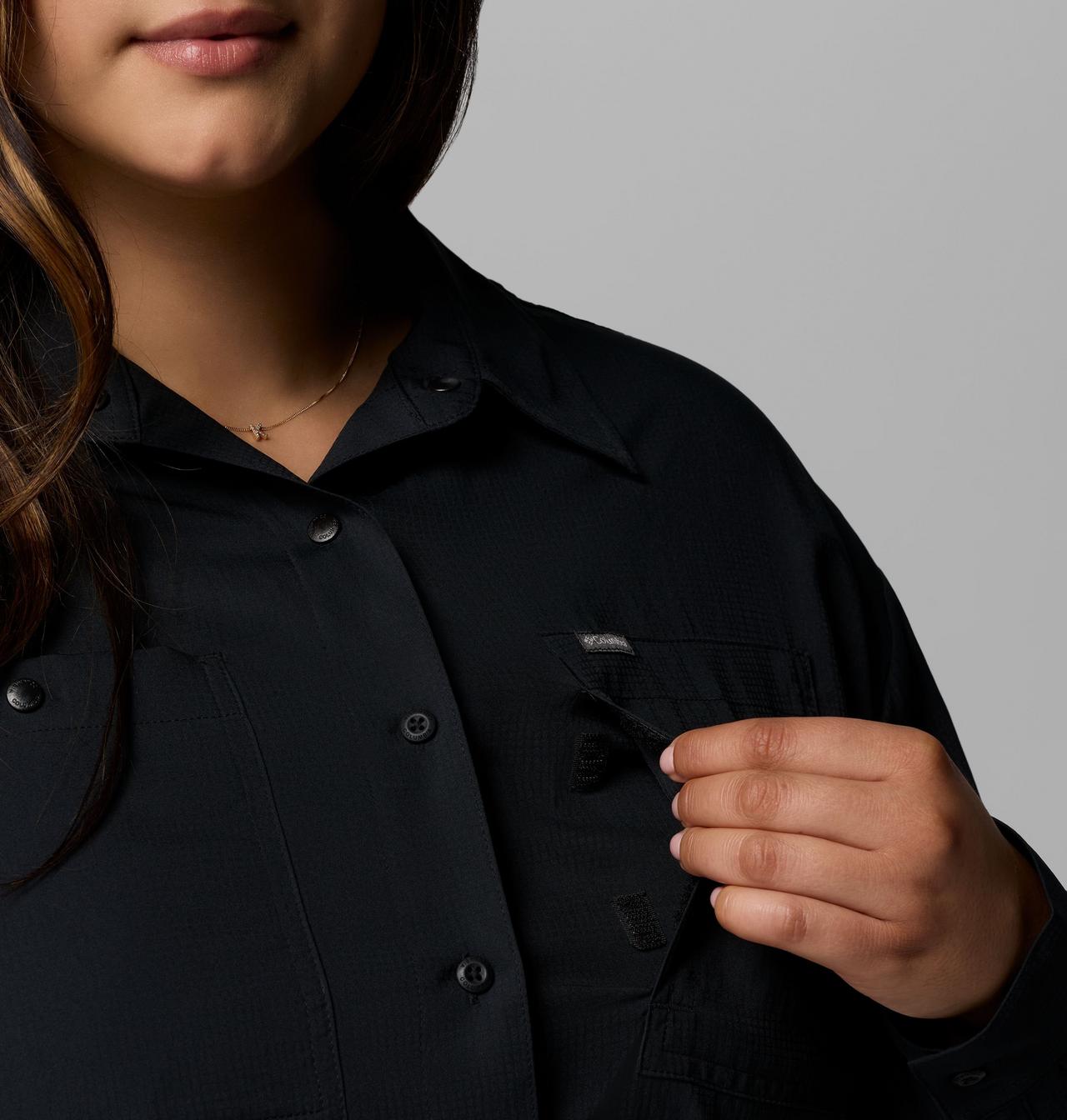 Women's Silver Ridge™ Utility Long Sleeve Shirt - Plus Size | 010 | 3X 6