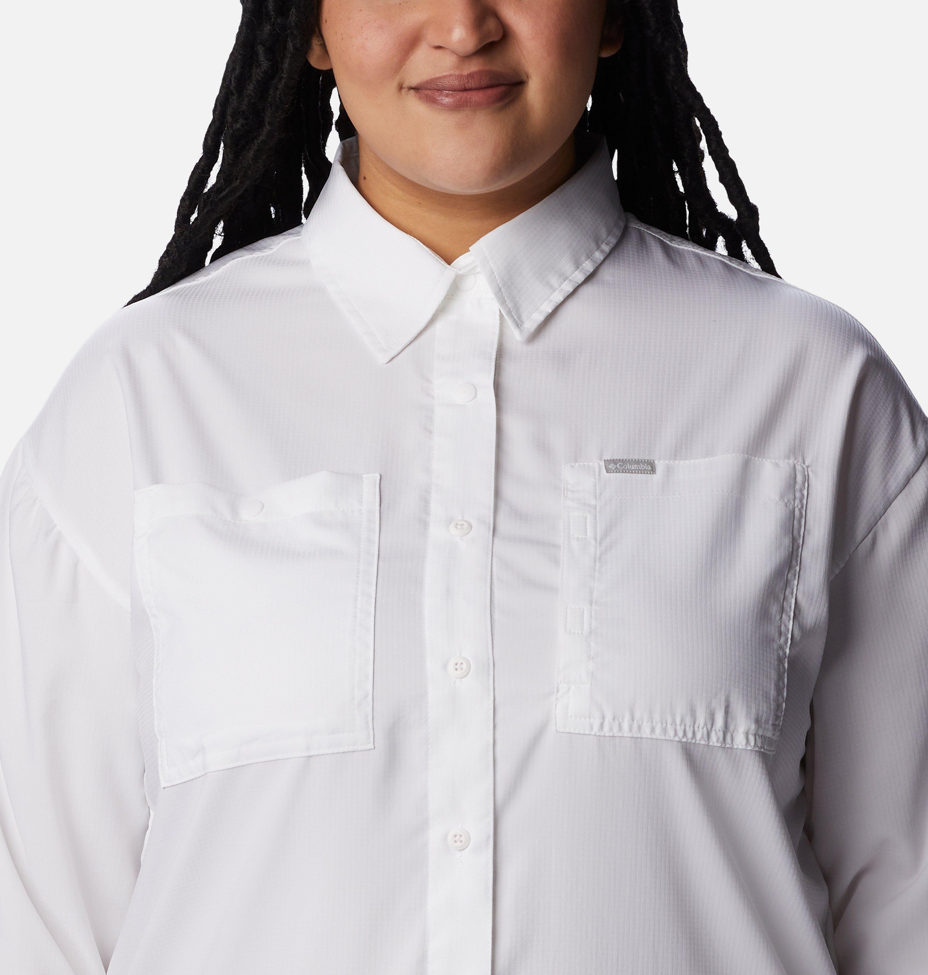 Women's Silver Ridge Utility Long Sleeve Shirt - Plus Size 4