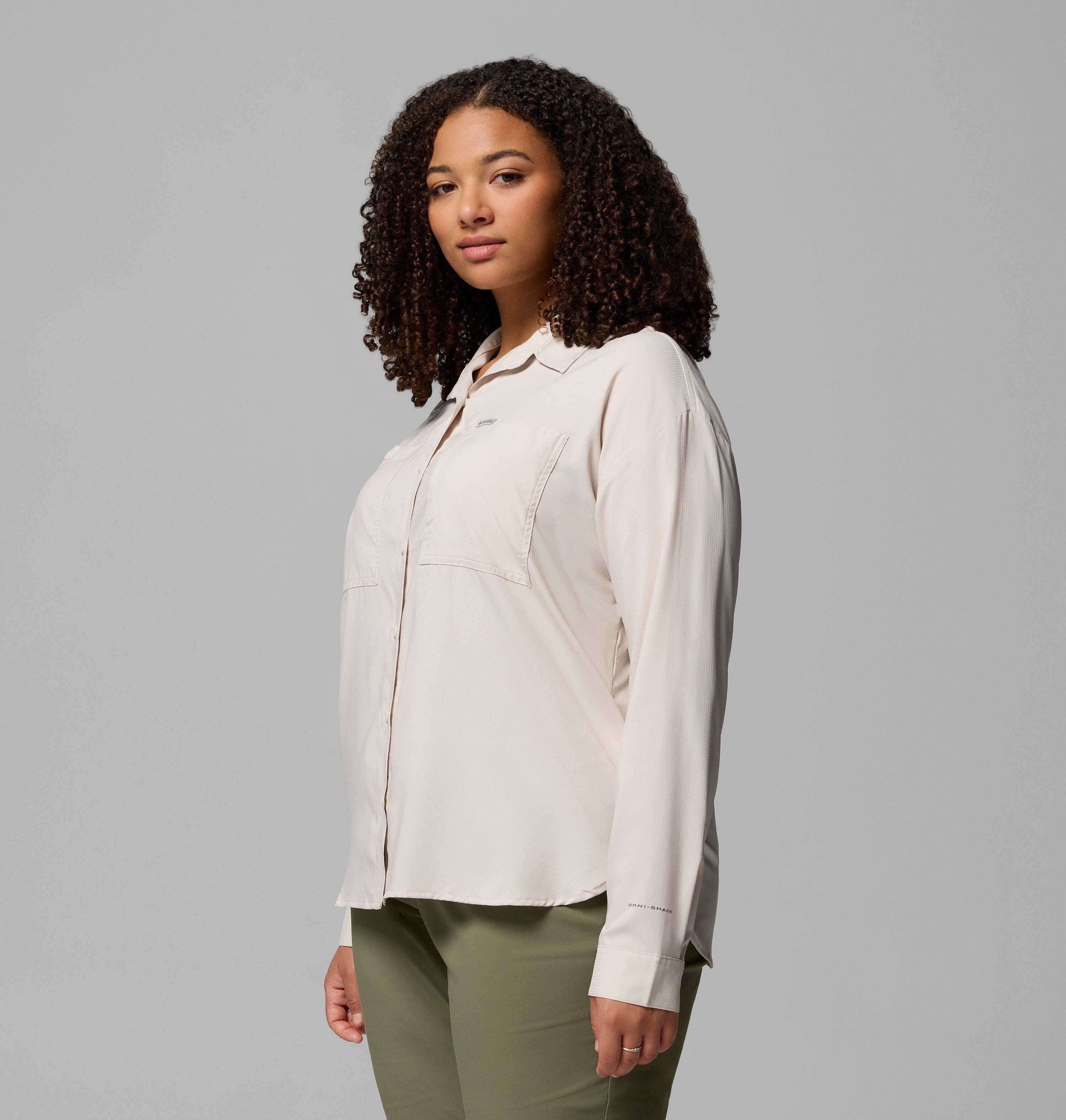 Women's Silver Ridge Utility Long Sleeve Shirt - Plus Size 4