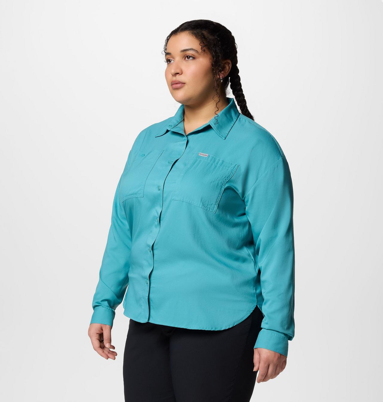 Women's Silver Ridge™ Utility Long Sleeve Shirt - Plus Size 3