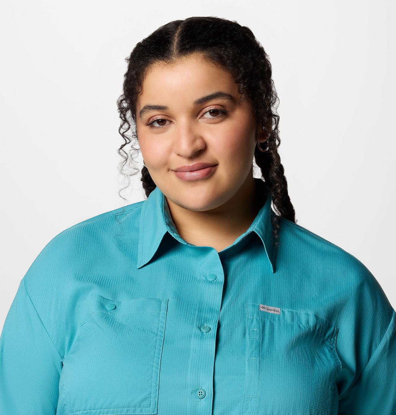 Women's Silver Ridge™ Utility Long Sleeve Shirt - Plus Size 4