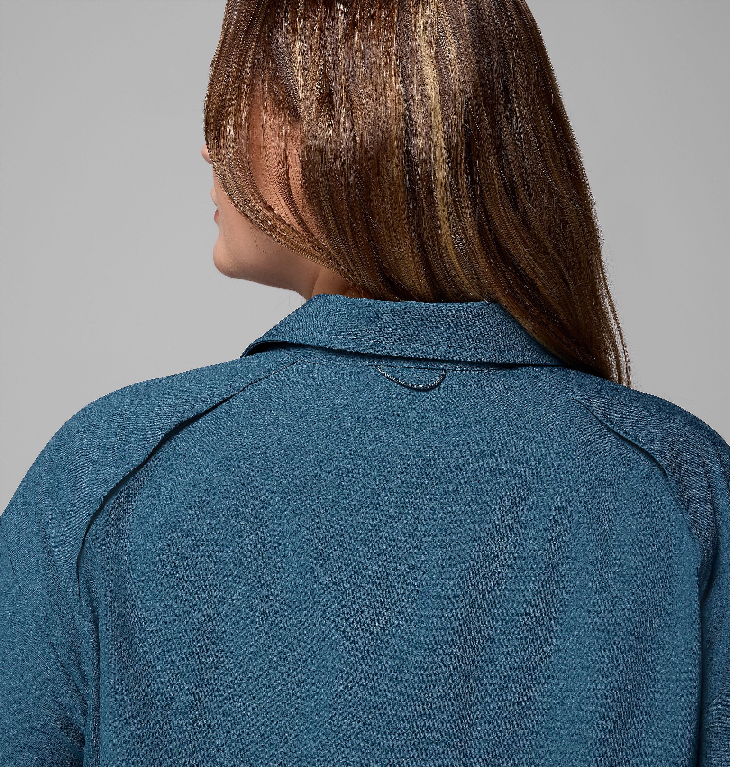 Women's Silver Ridge™ Utility Long Sleeve Shirt - Plus Size - thumbnail 7
