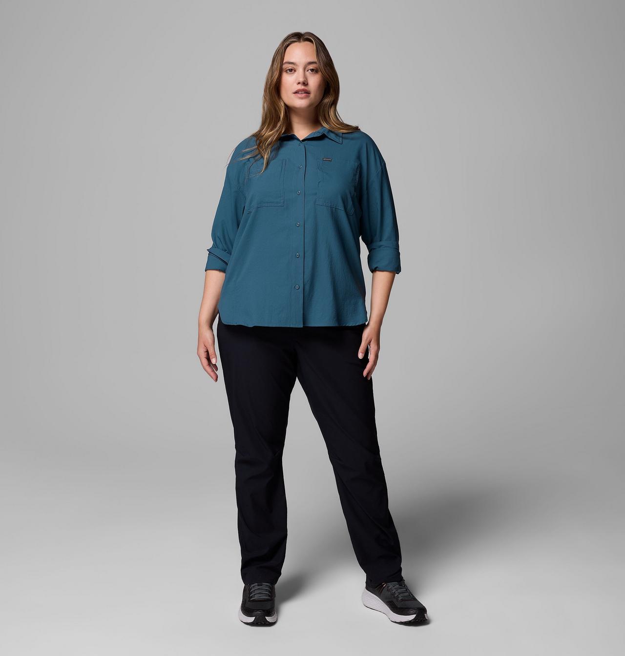 Women's Silver Ridge™ Utility Long Sleeve Shirt - Plus Size 2