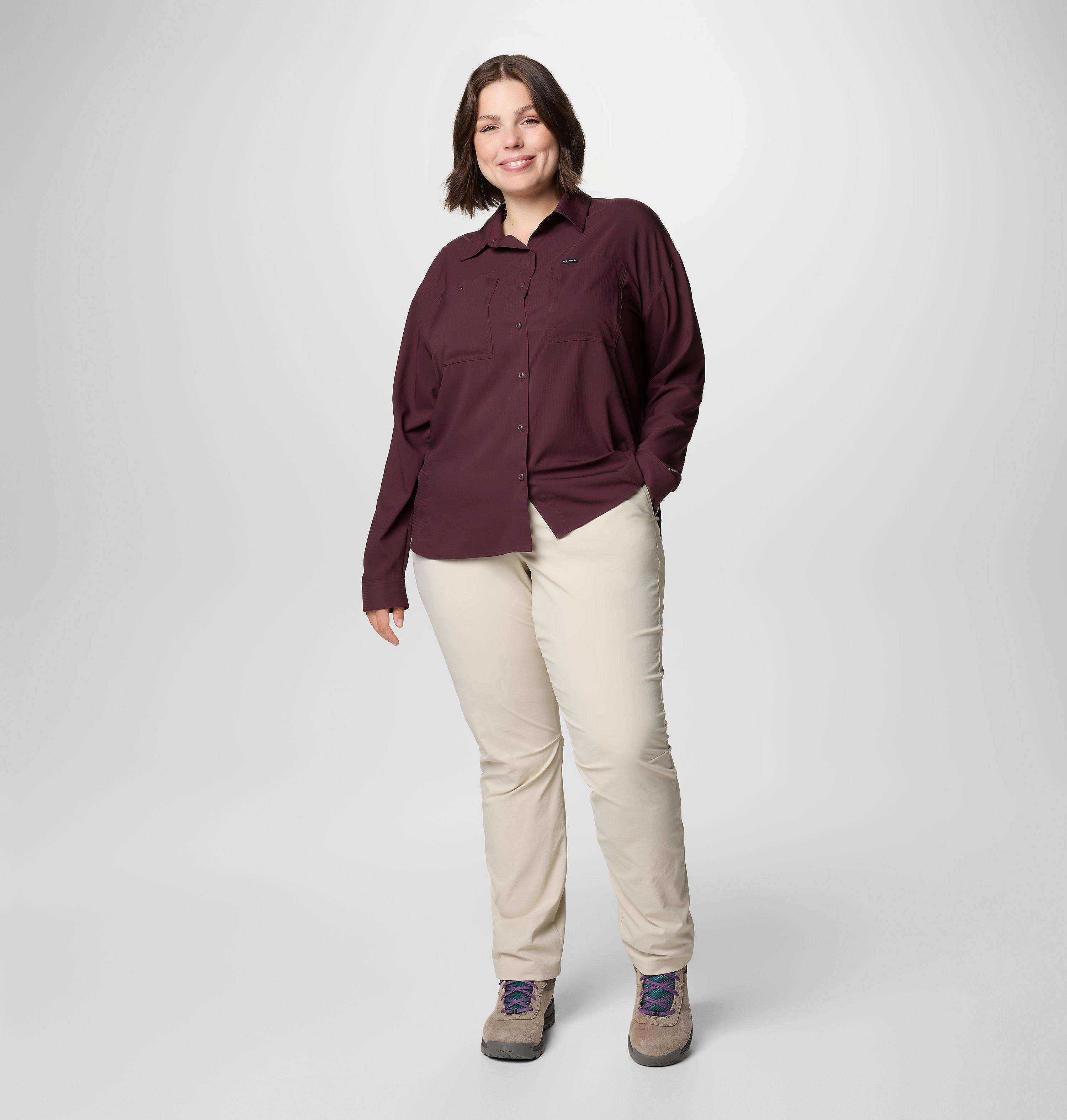 Women's Silver Ridge Utility Long Sleeve Shirt - Plus Size 3