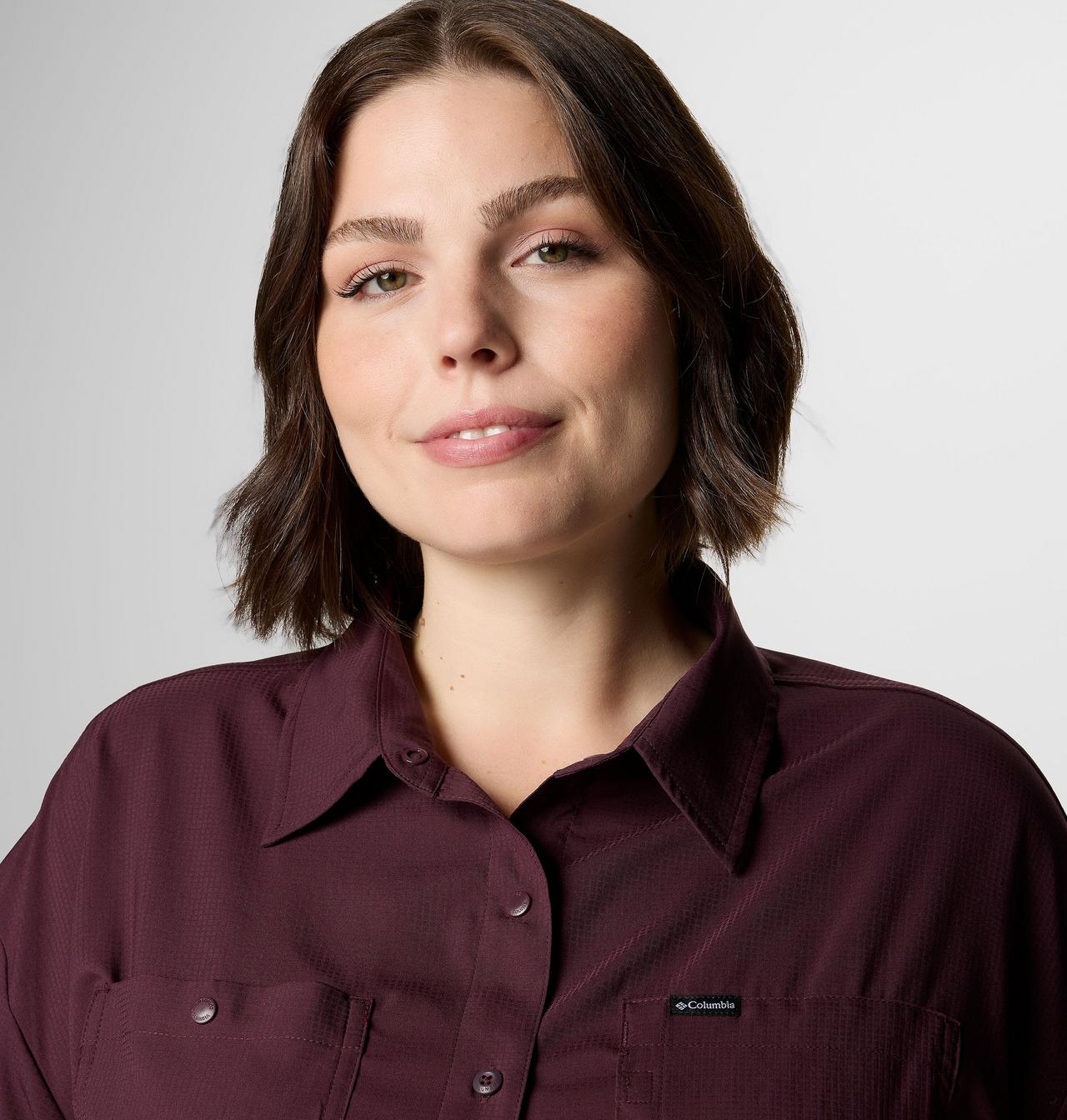 Women's Silver Ridge™ Utility Long Sleeve Shirt - Plus Size 5