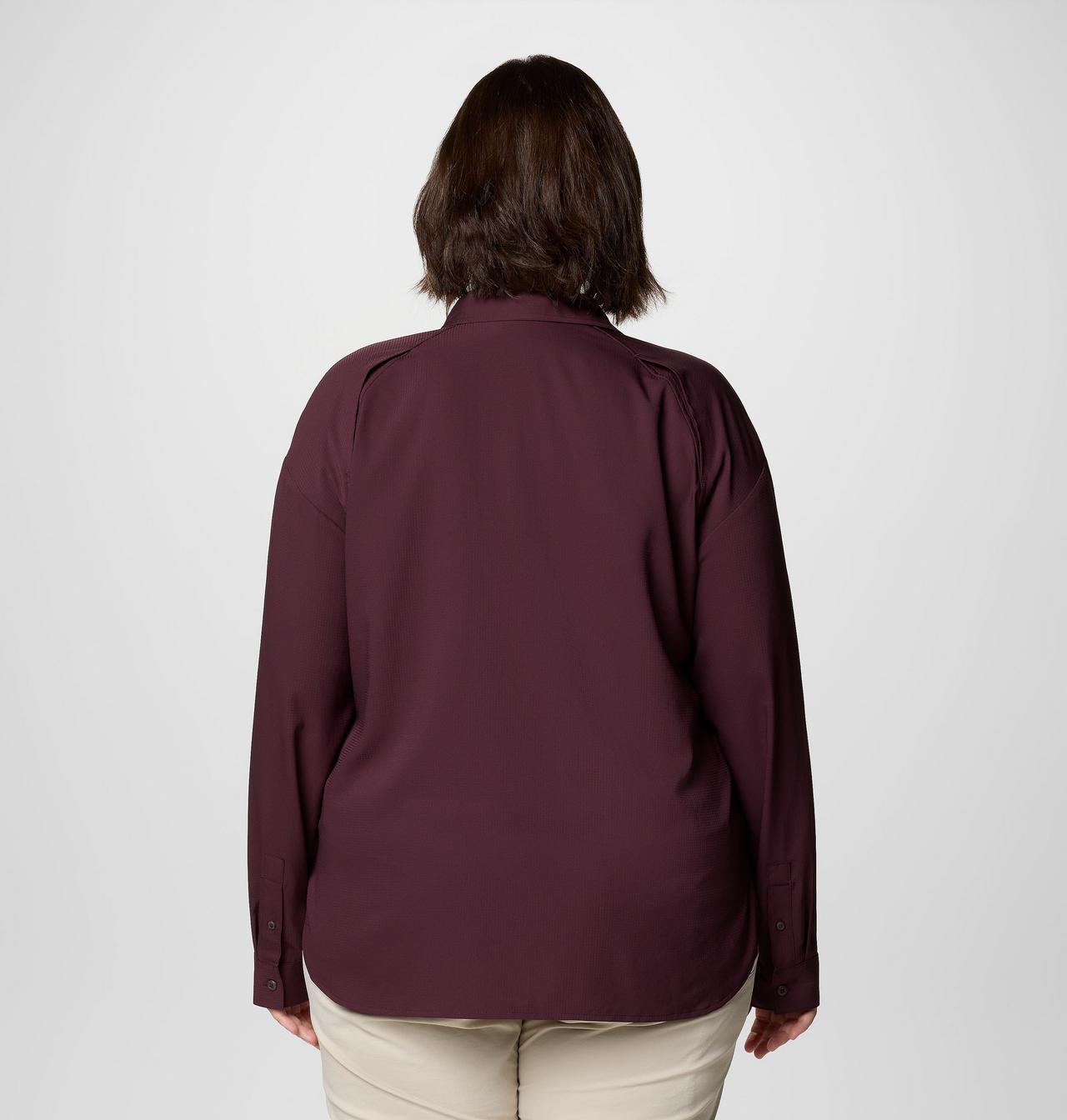 Women's Silver Ridge™ Utility Long Sleeve Shirt - Plus Size 2