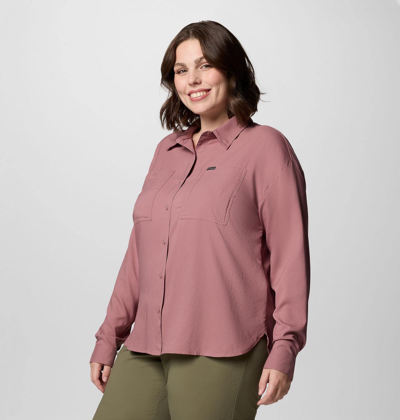 Women's Silver Ridge™ Utility Long Sleeve Shirt - Plus Size 3