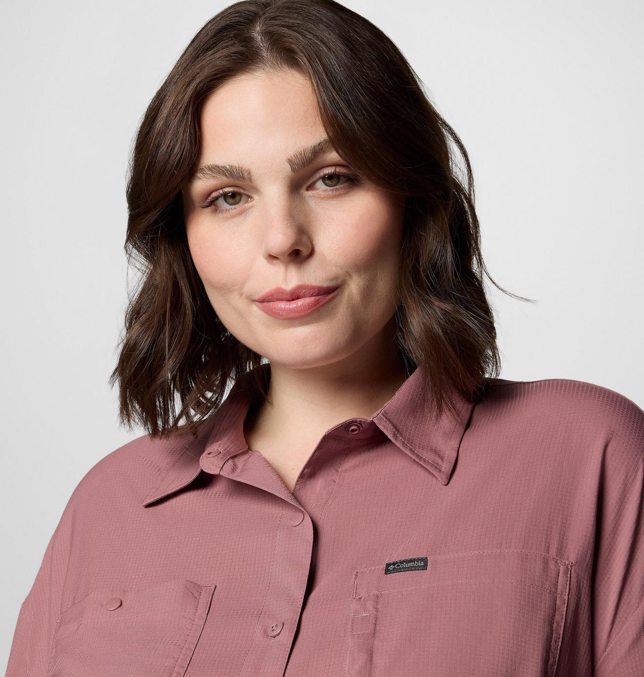 Women's Silver Ridge™ Utility Long Sleeve Shirt - Plus Size 4