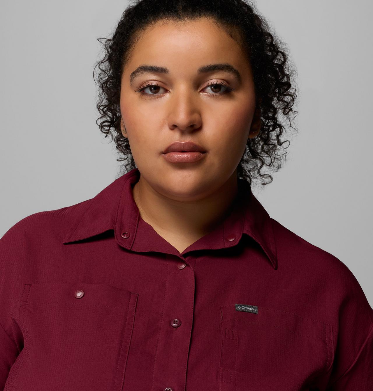 Women's Silver Ridge™ Utility Long Sleeve Shirt - Plus Size 5