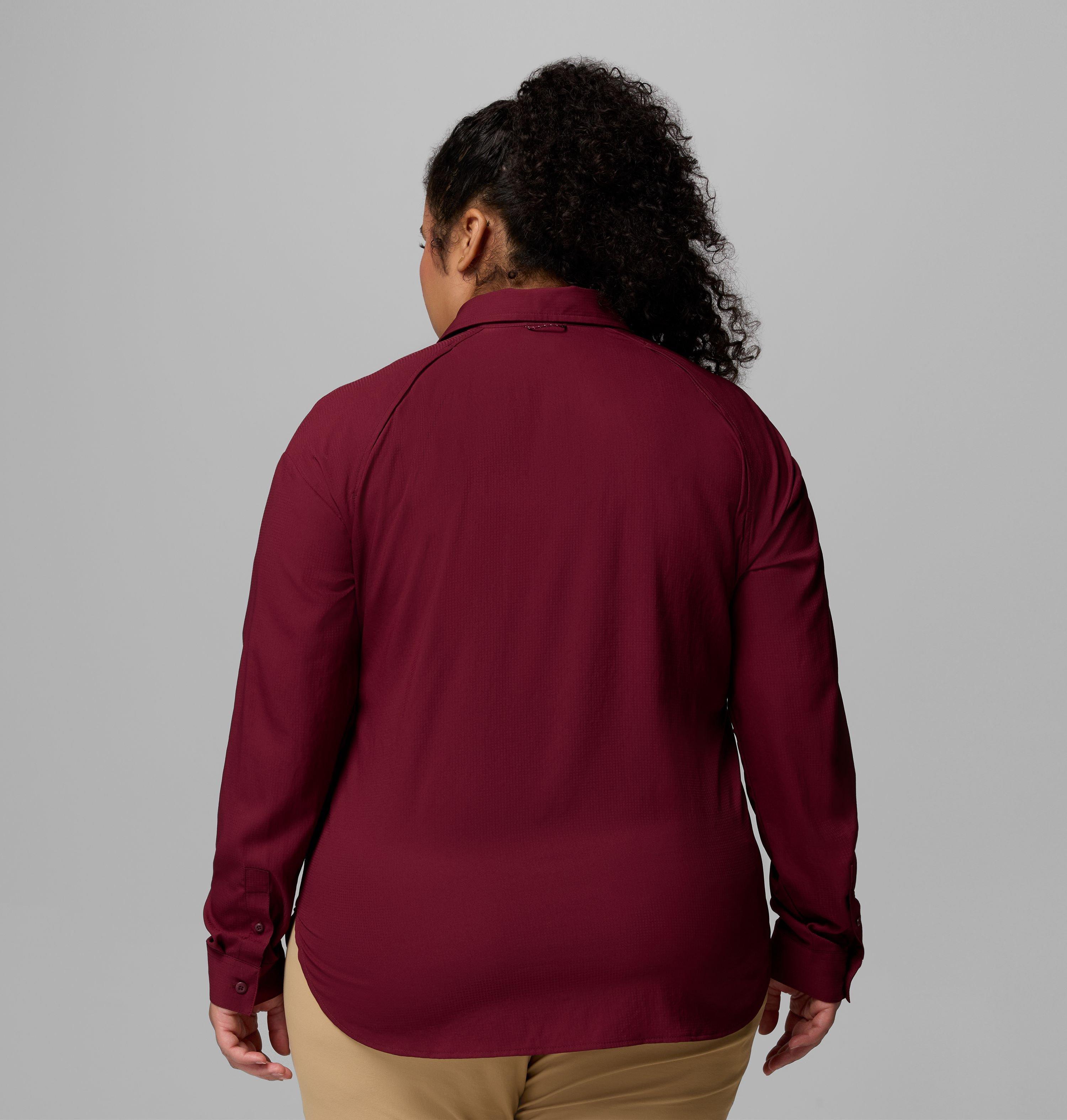 Women's Silver Ridge™ Utility Long Sleeve Shirt - Plus Size - thumbnail 10