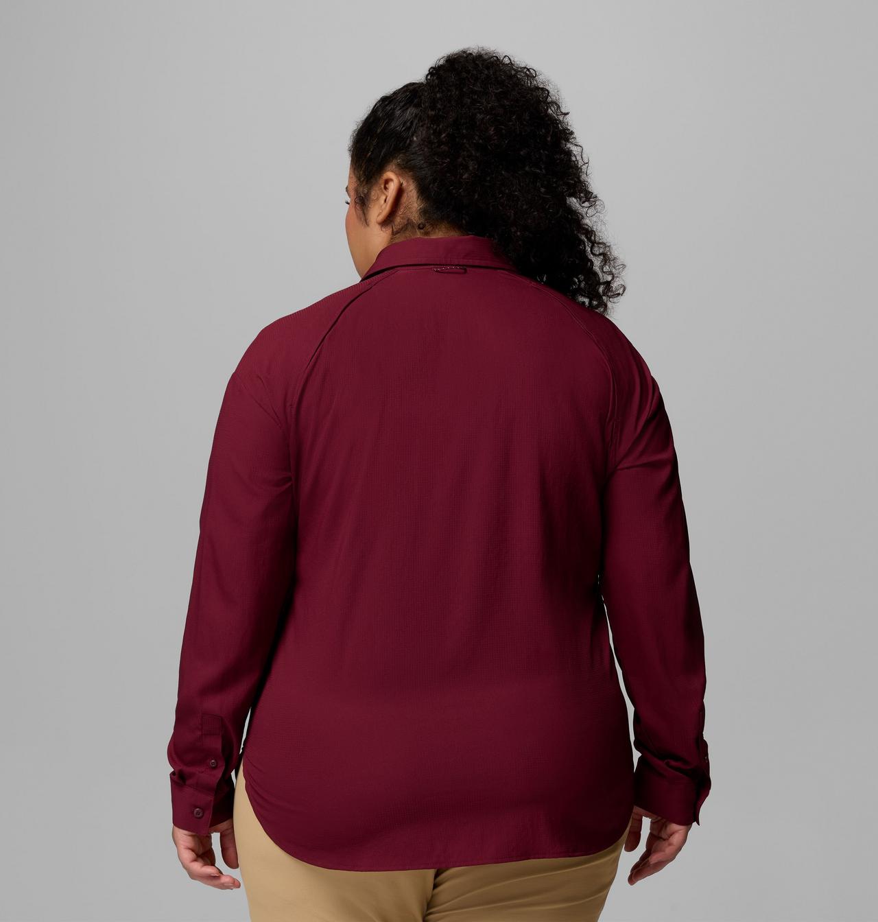 Women's Silver Ridge™ Utility Long Sleeve Shirt - Plus Size 3