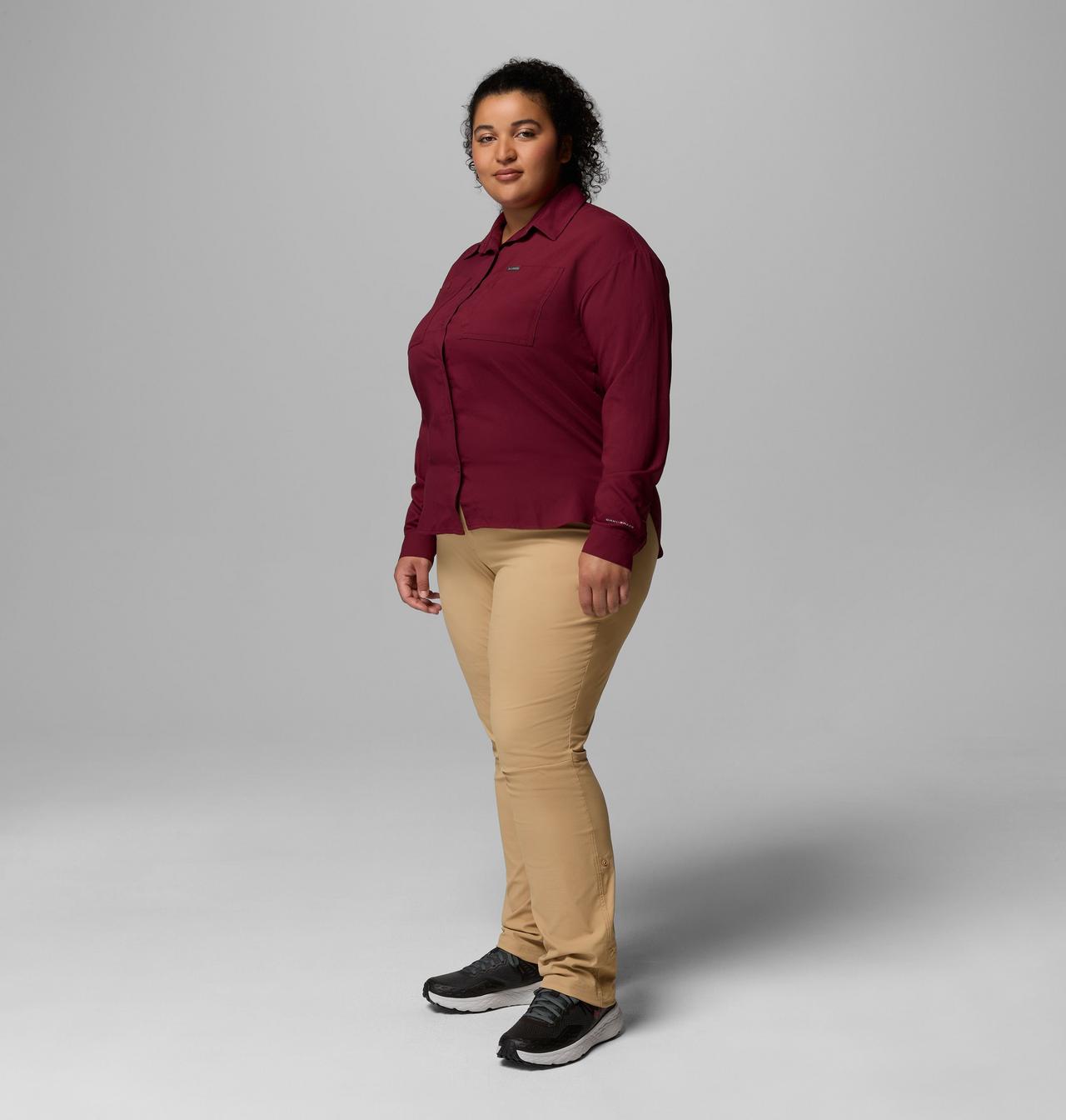 Women's Silver Ridge™ Utility Long Sleeve Shirt - Plus Size 2