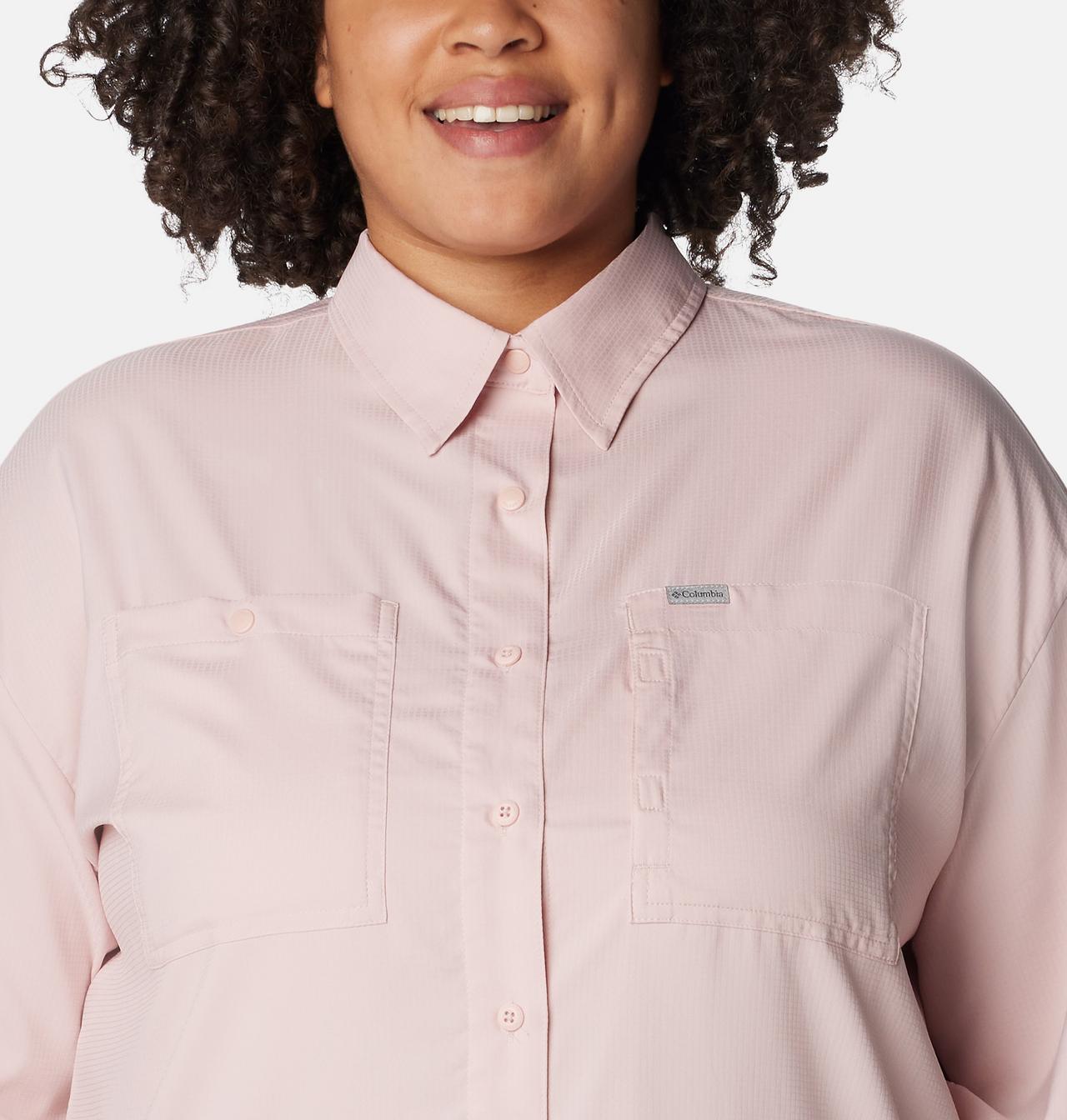 Women's Silver Ridge™ Utility Long Sleeve Shirt - Plus Size 4