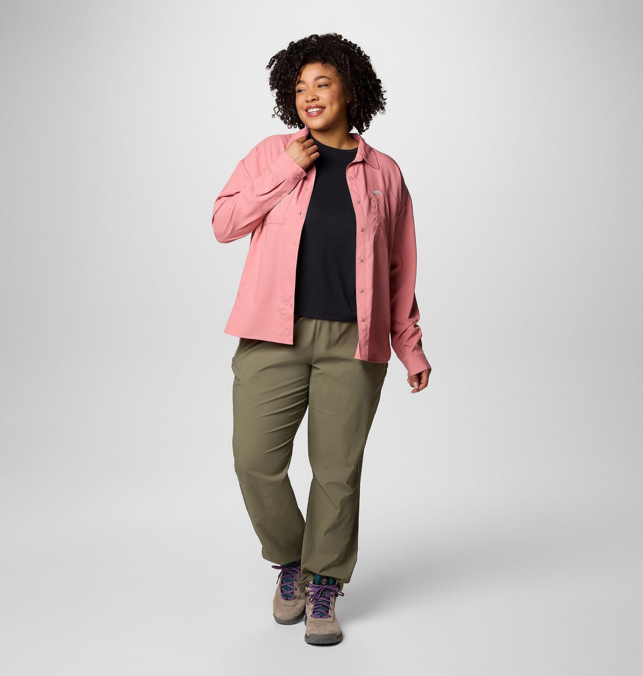 Women's Silver Ridge™ Utility Long Sleeve Shirt - Plus Size 3