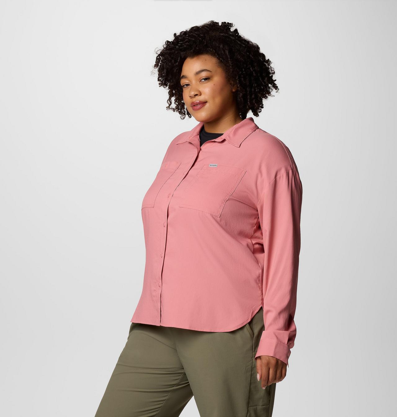 Women's Silver Ridge™ Utility Long Sleeve Shirt - Plus Size 4