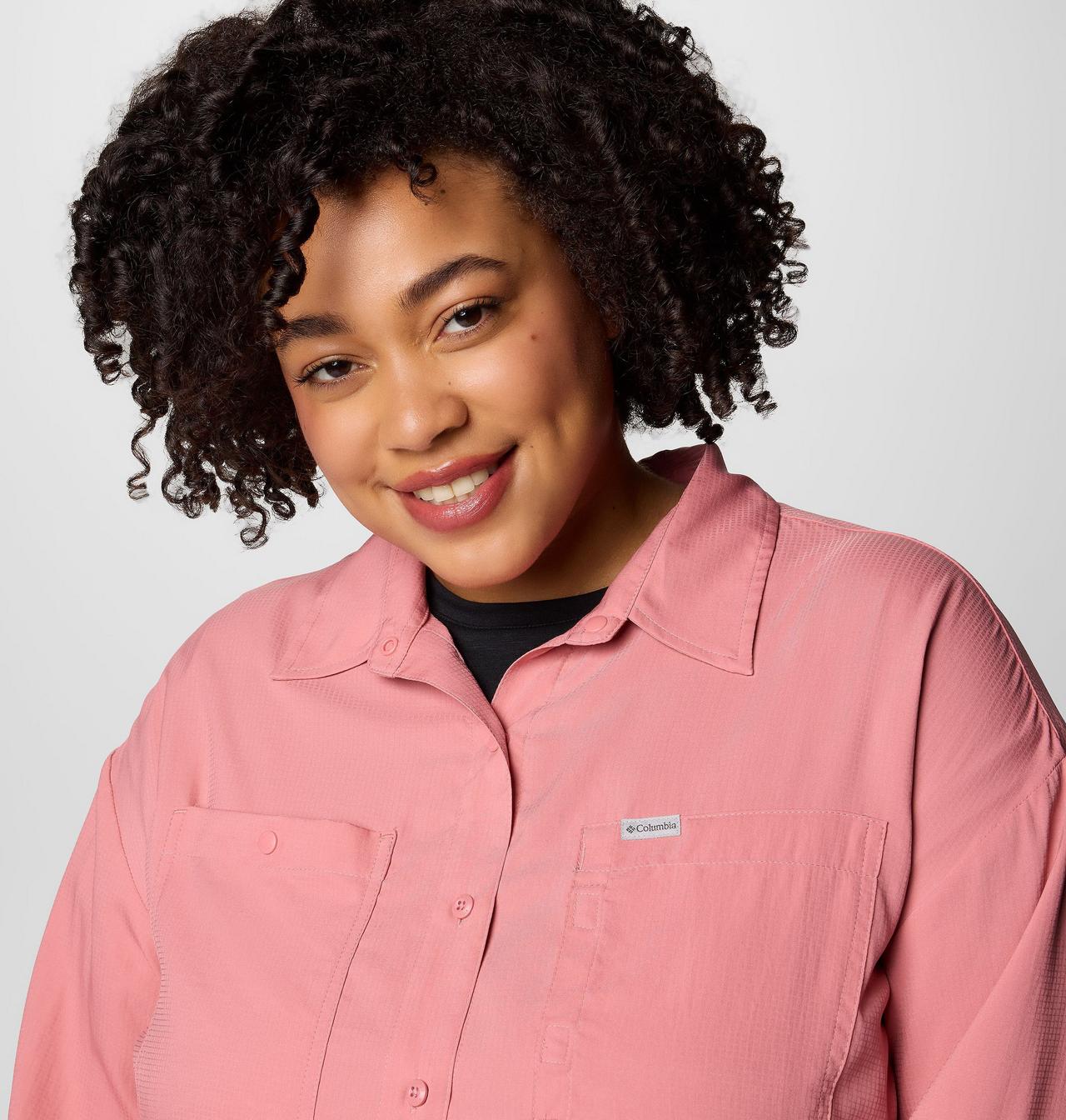 Women's Silver Ridge™ Utility Long Sleeve Shirt - Plus Size 5